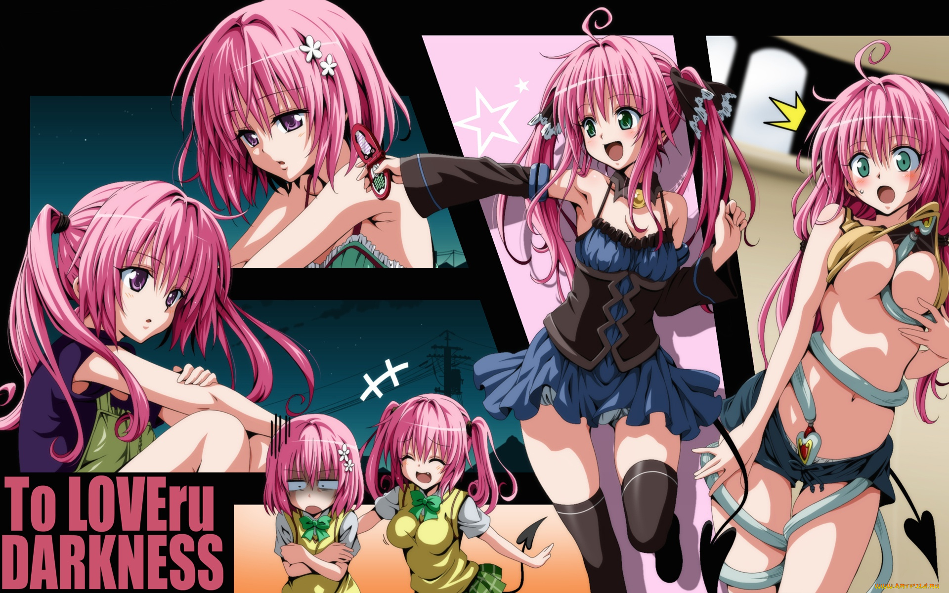 аниме, to, love, ru, девушки