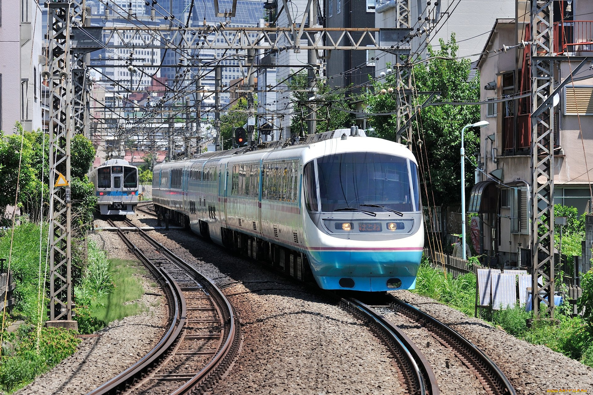 техника, электрички, рельсы