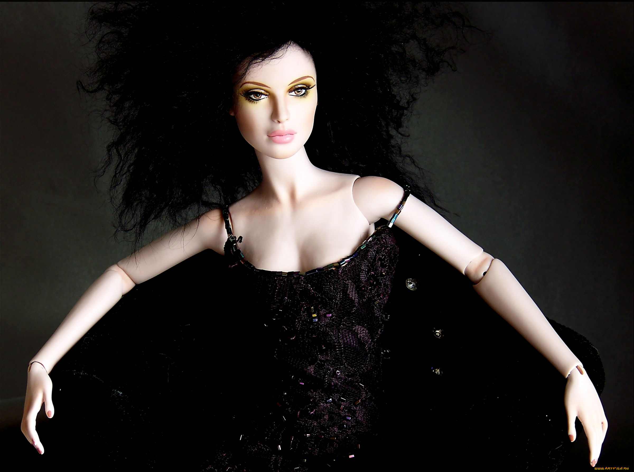 разное, игрушки, кукла, платье, руки