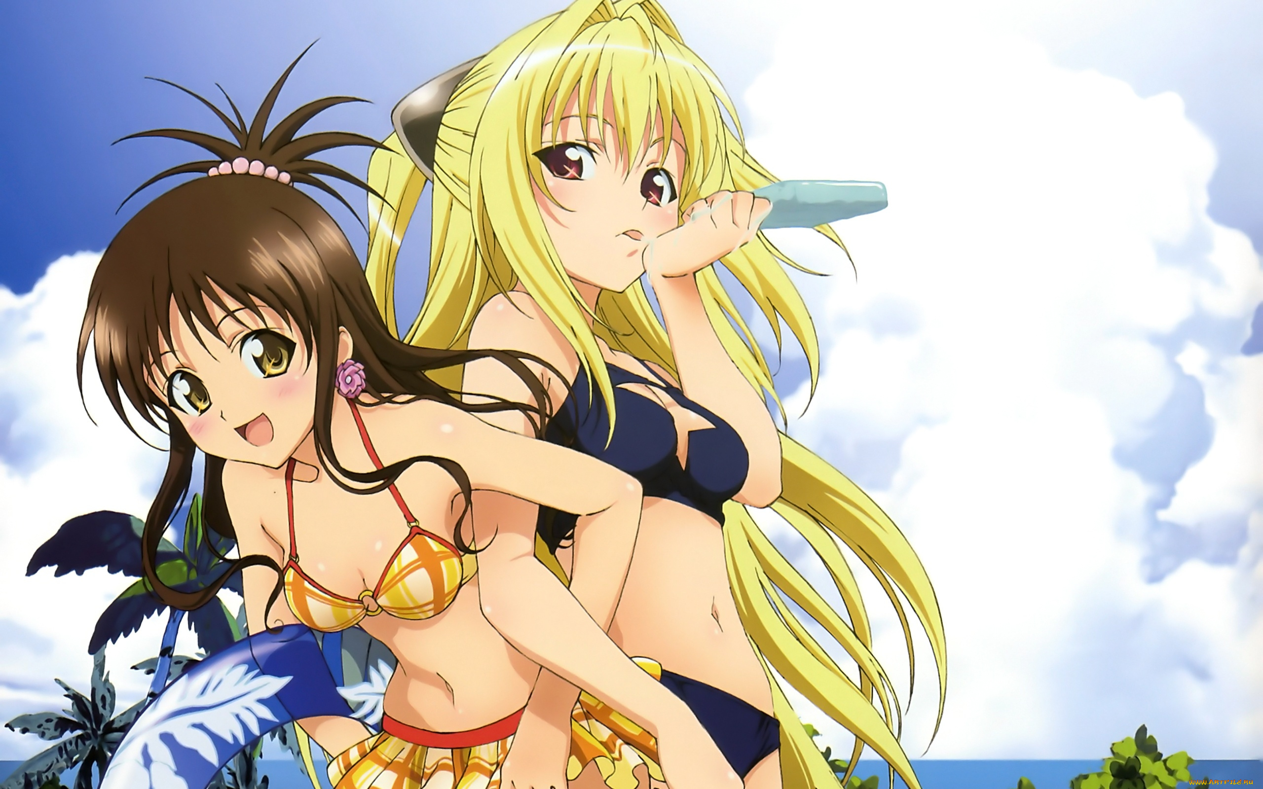 аниме, to, love, ru, девушки