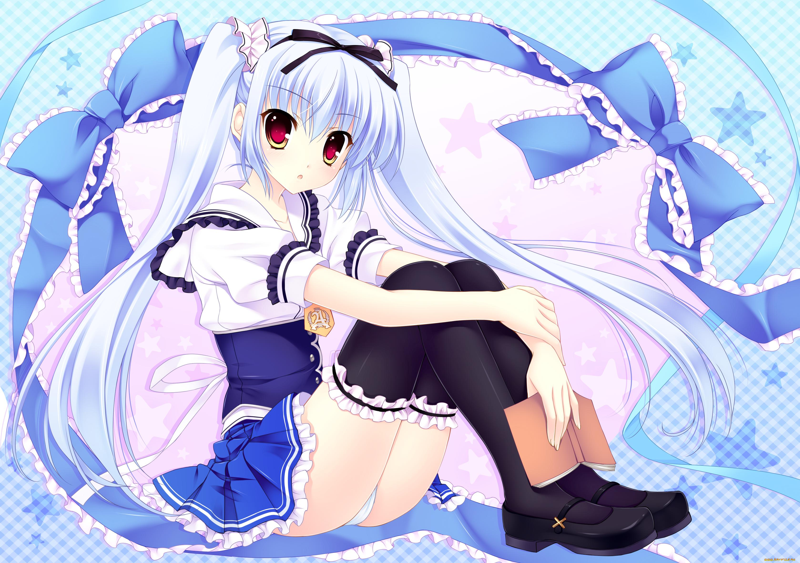 аниме, *unknown, другое, девушка, школьная, форма