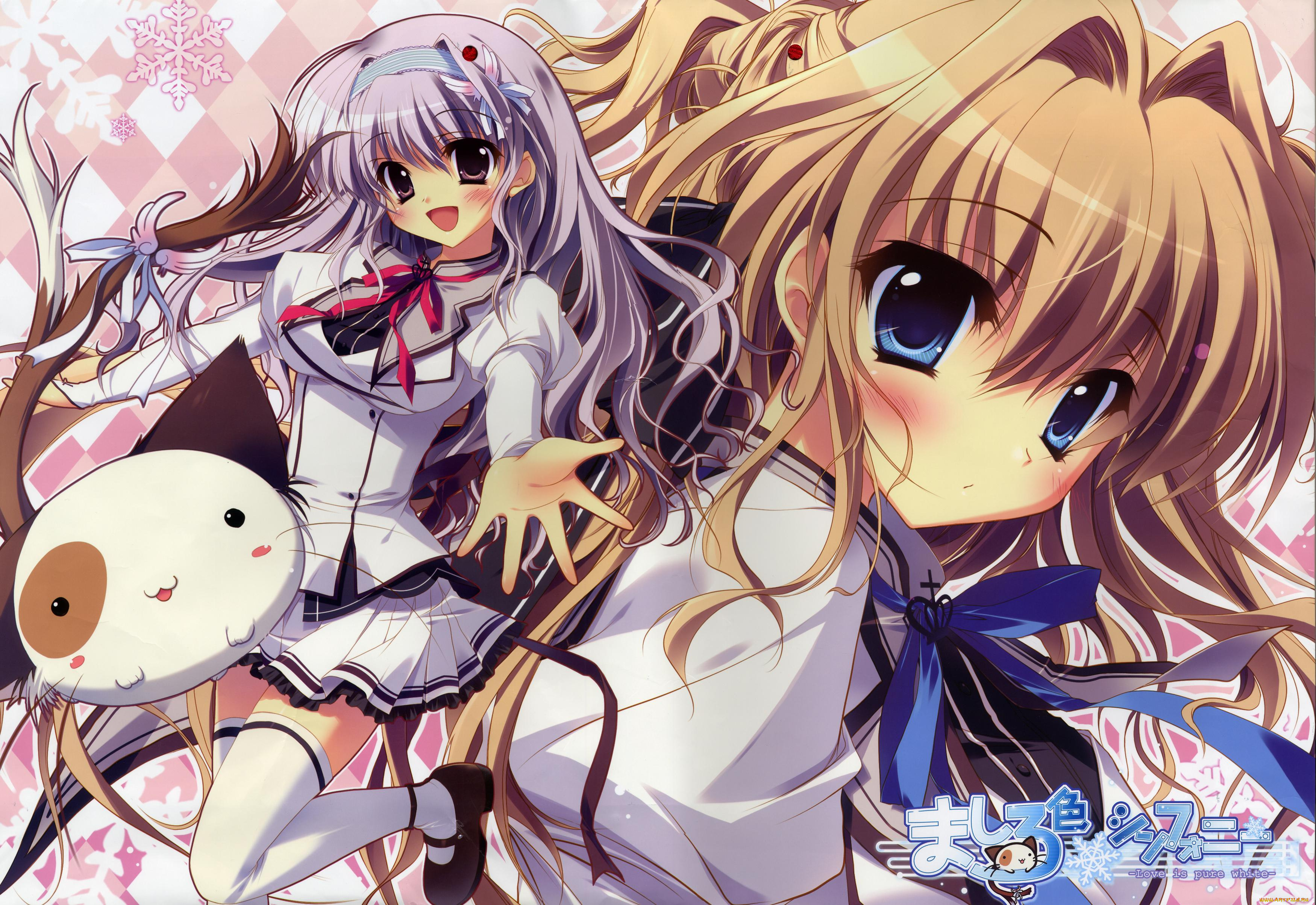 mashiroiro, symphony, аниме, mashiro, iro, sena, airi, amaha, miu