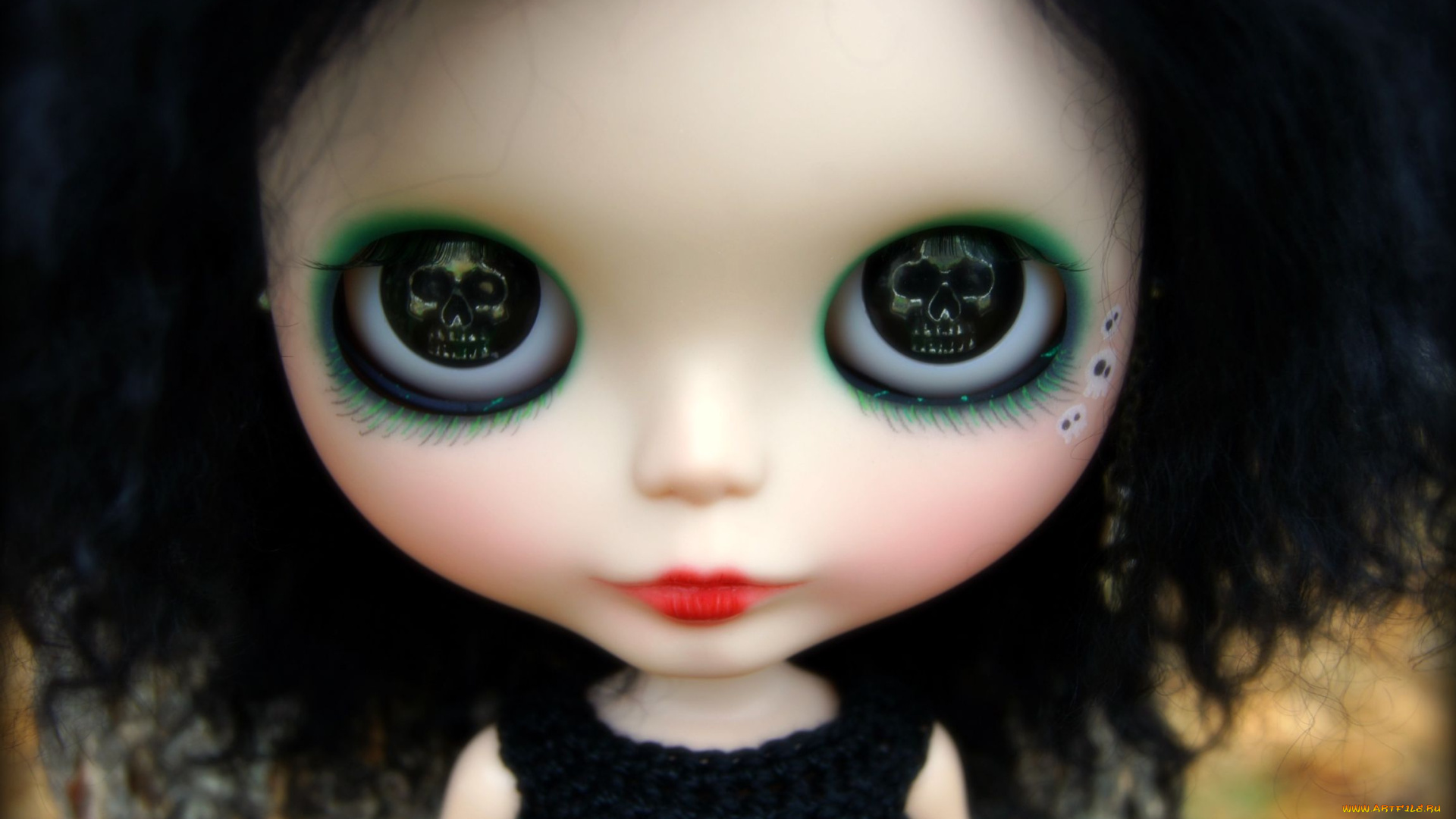 разное, игрушки, зрачки, кукла