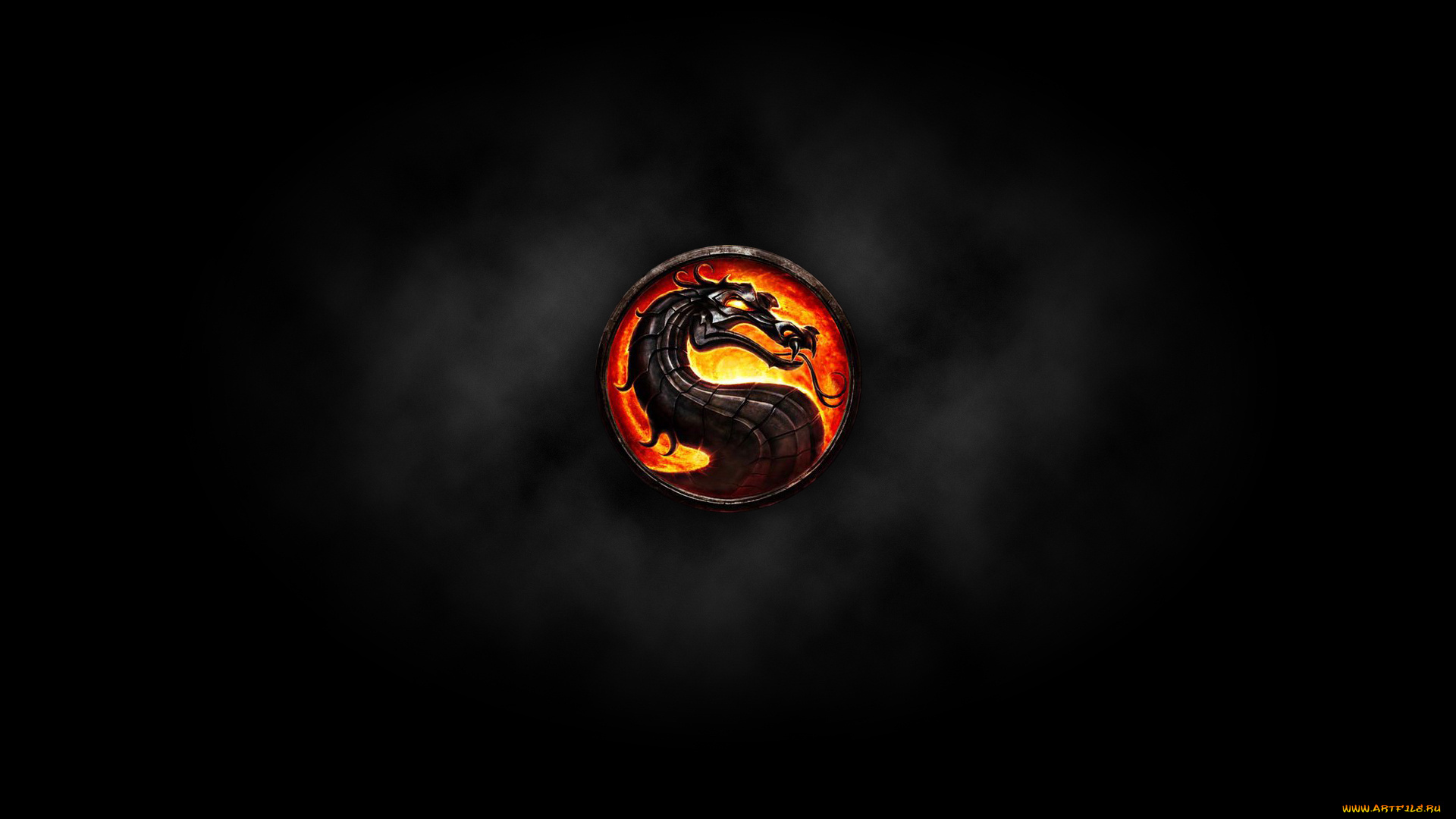 видео, игры, mortal, kombat, дракон, значок, combat