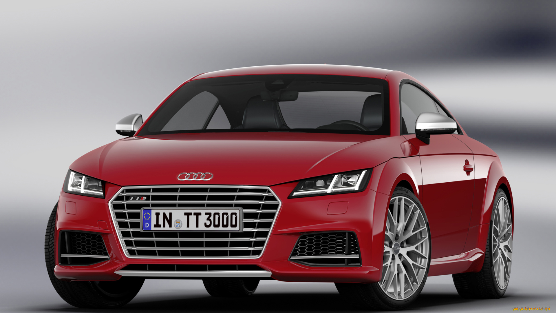 автомобили, audi, 2014, coupе, tts, красный