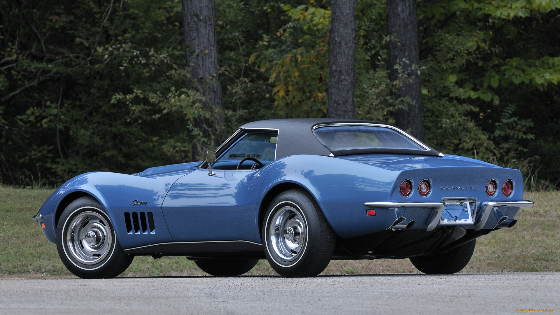 автомобили, corvette, c3, convertible, l88, 427, stingray