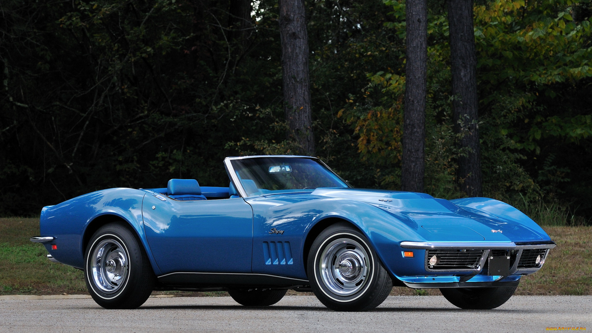 автомобили, corvette, l88, 427, convertible, c3, stingray