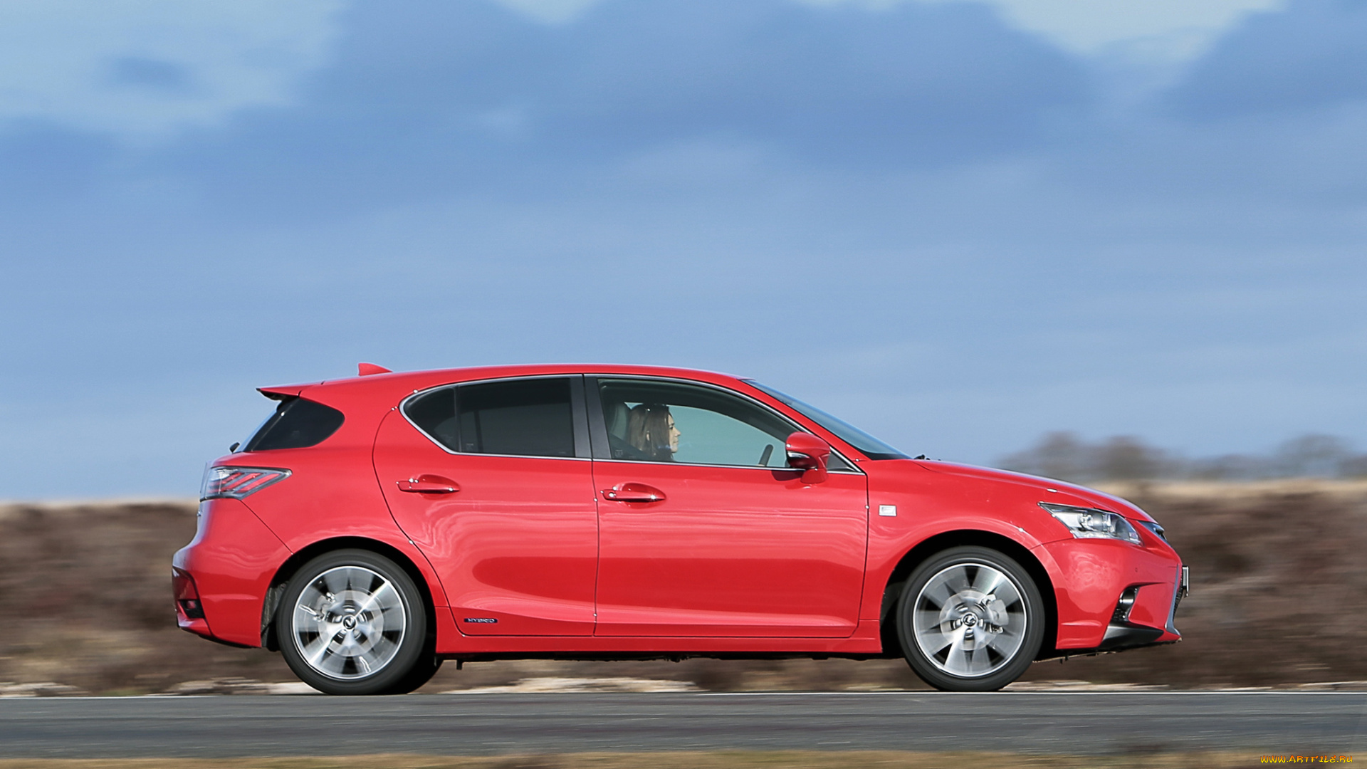 автомобили, lexus, f-sport, ct, 200h, красный, uk-spec, 2014