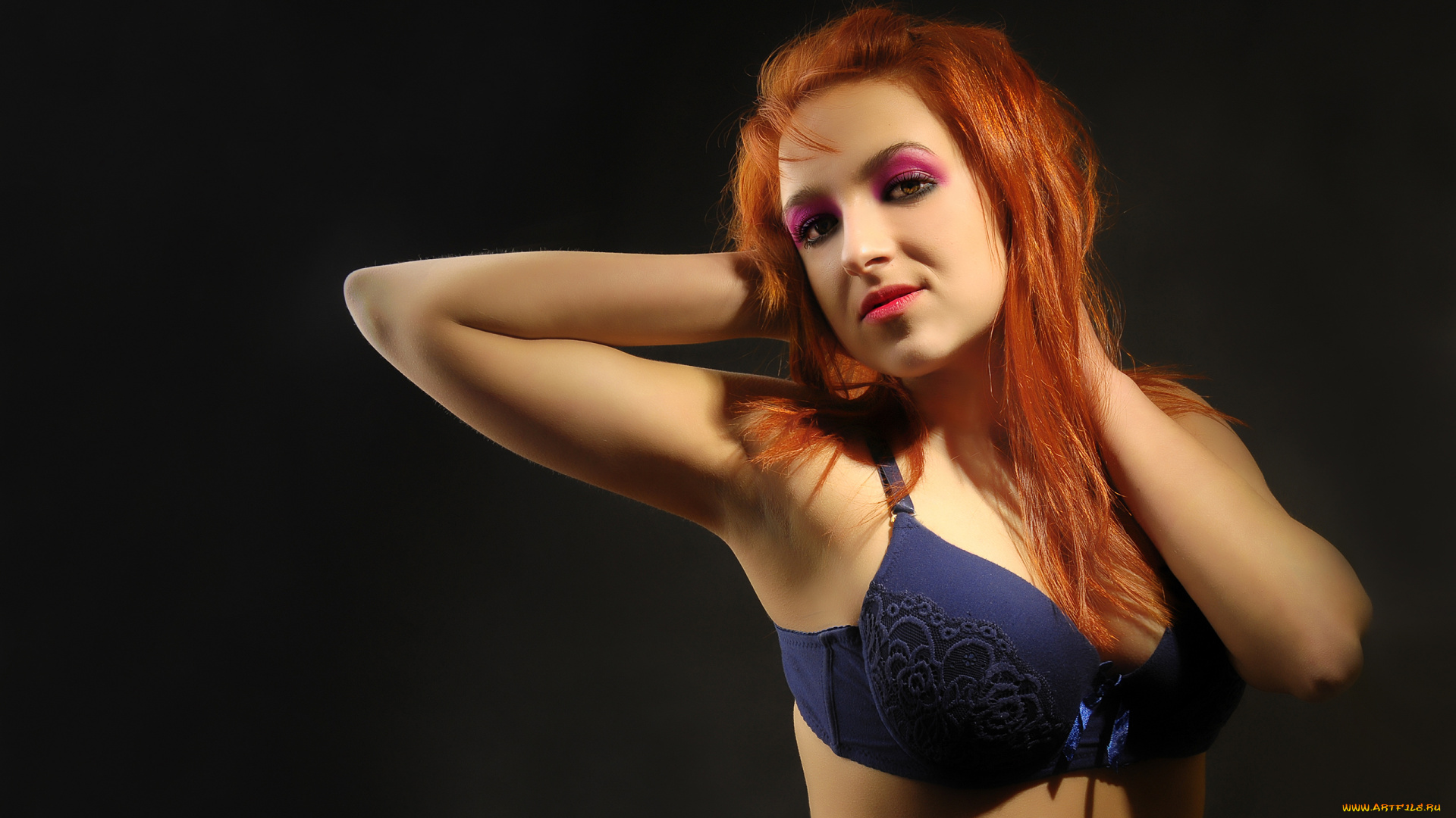 девушки, -unsort, , рыжеволосые, и, другие, глаза