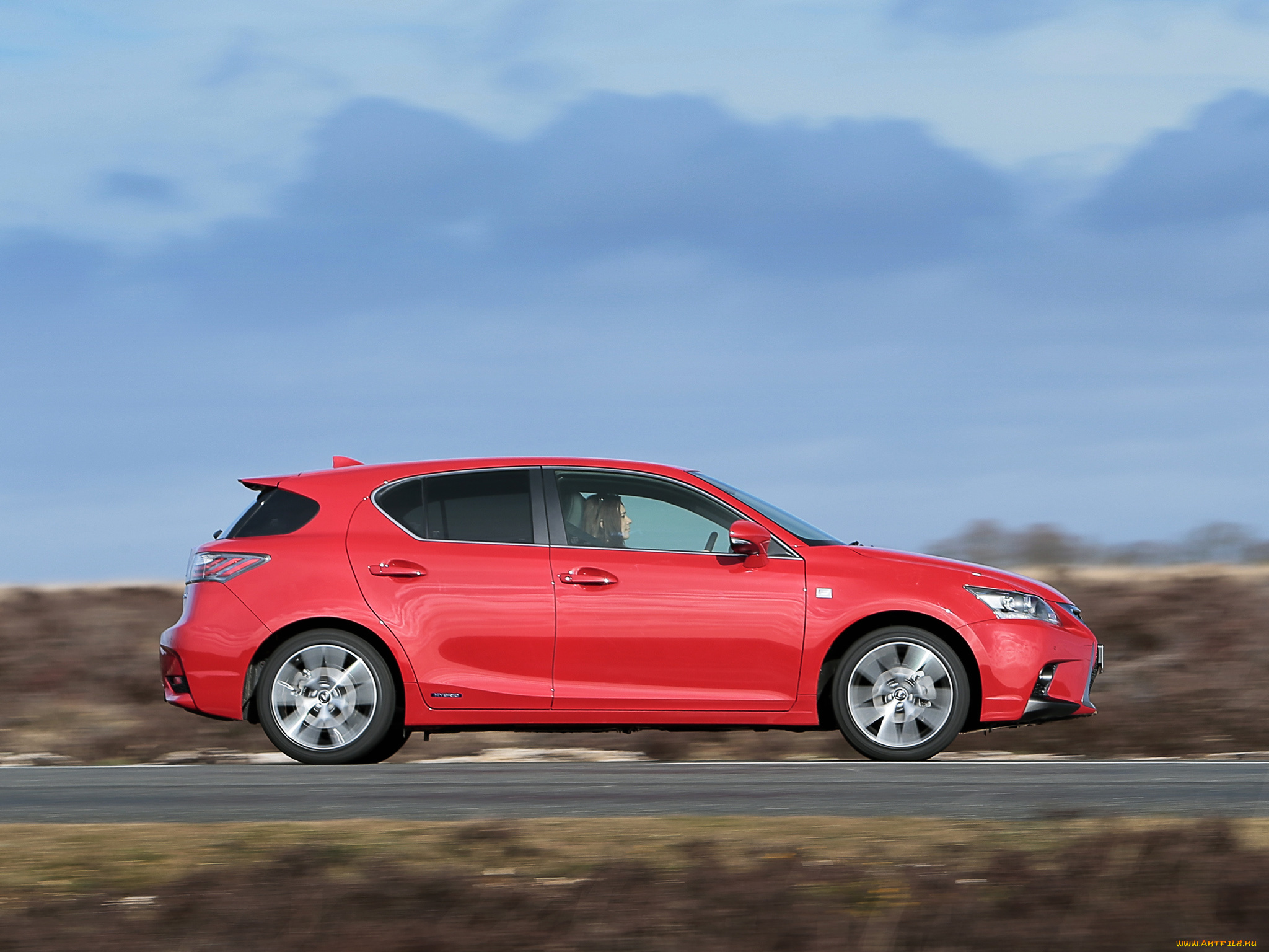 автомобили, lexus, f-sport, ct, 200h, красный, uk-spec, 2014