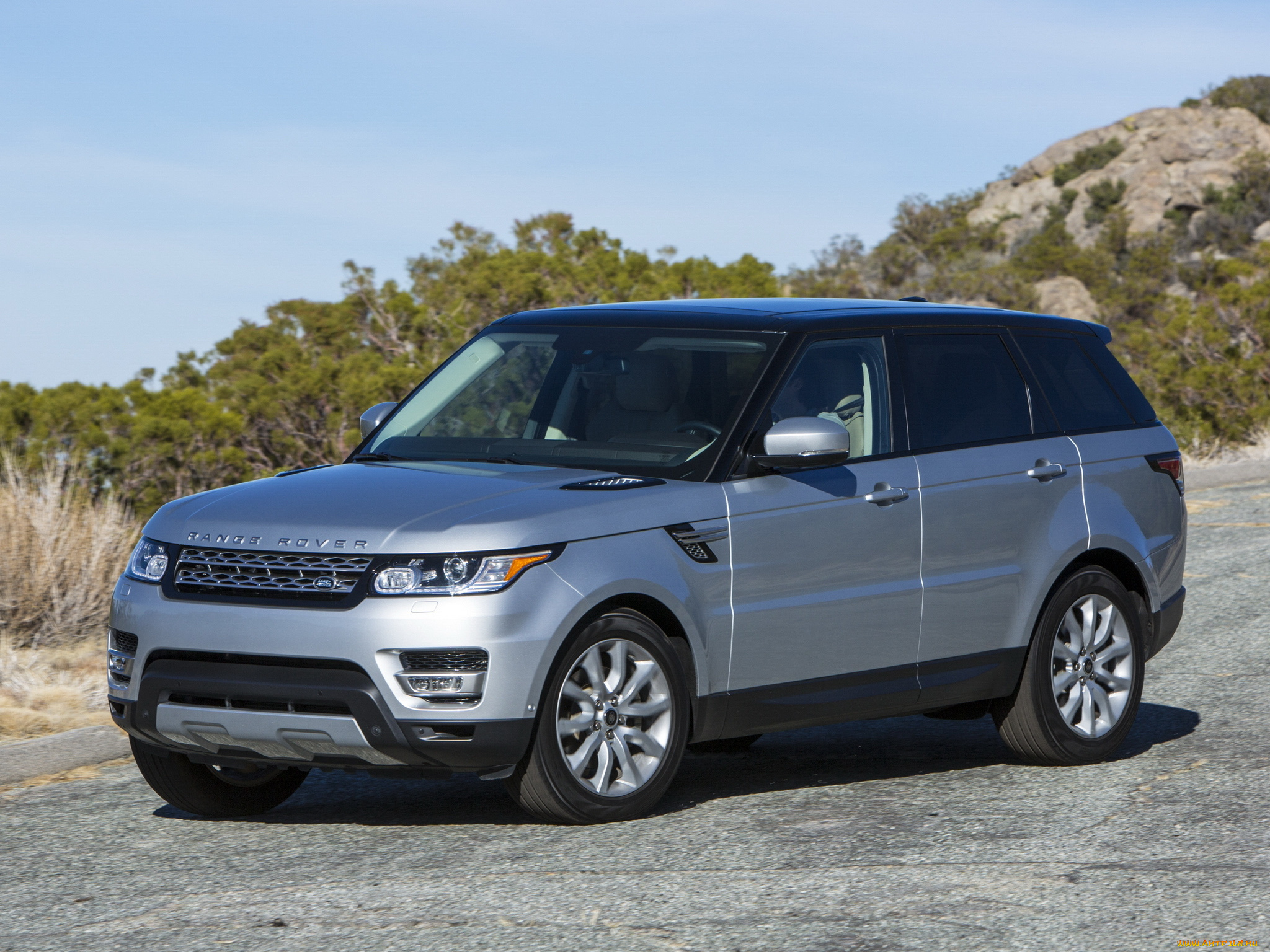 автомобили, range, rover, range, rover, sport, us-spec, 2013, серый, hse