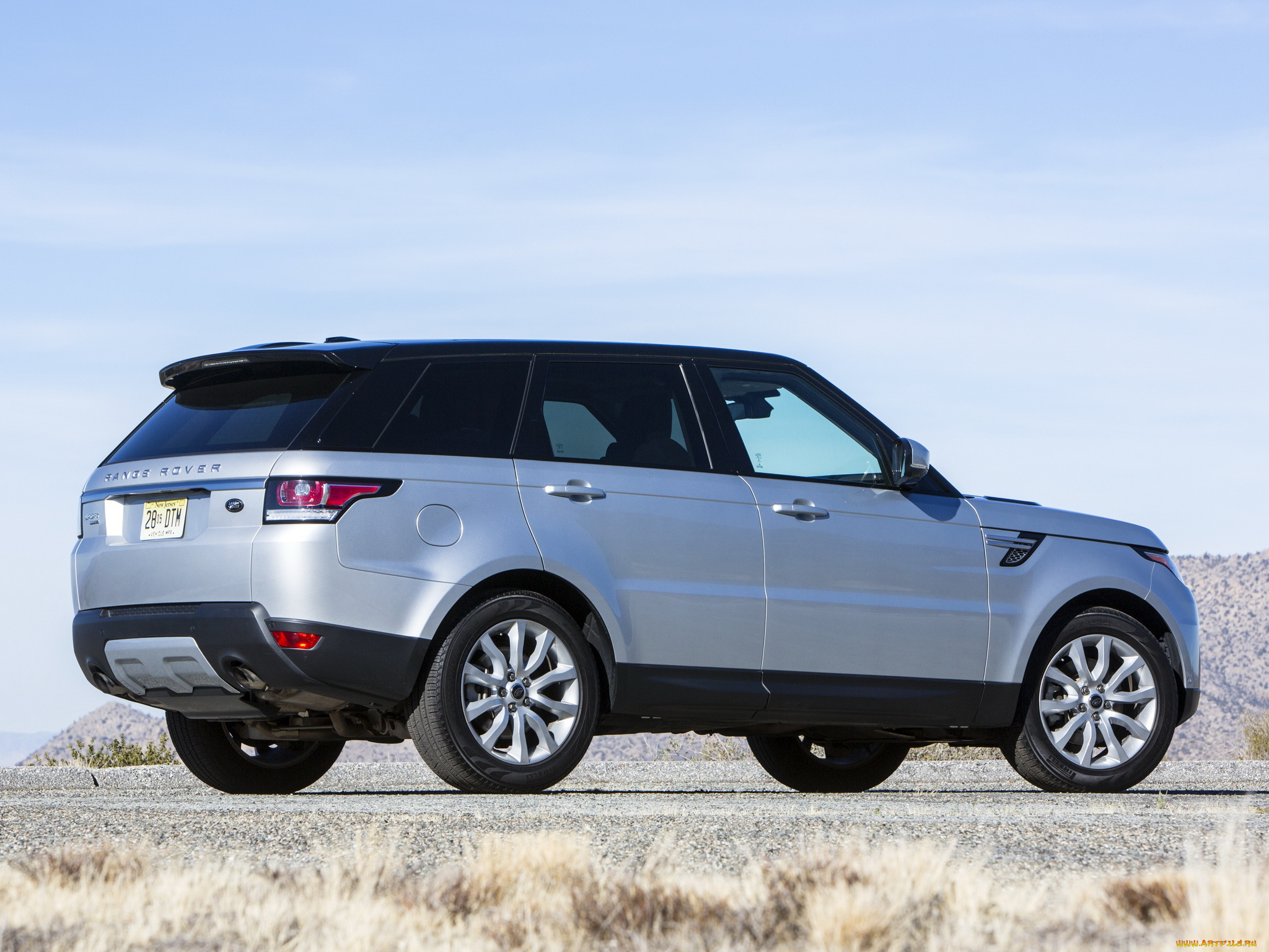 автомобили, range, rover, sport, range, rover, hse, us-spec, 2013, серый