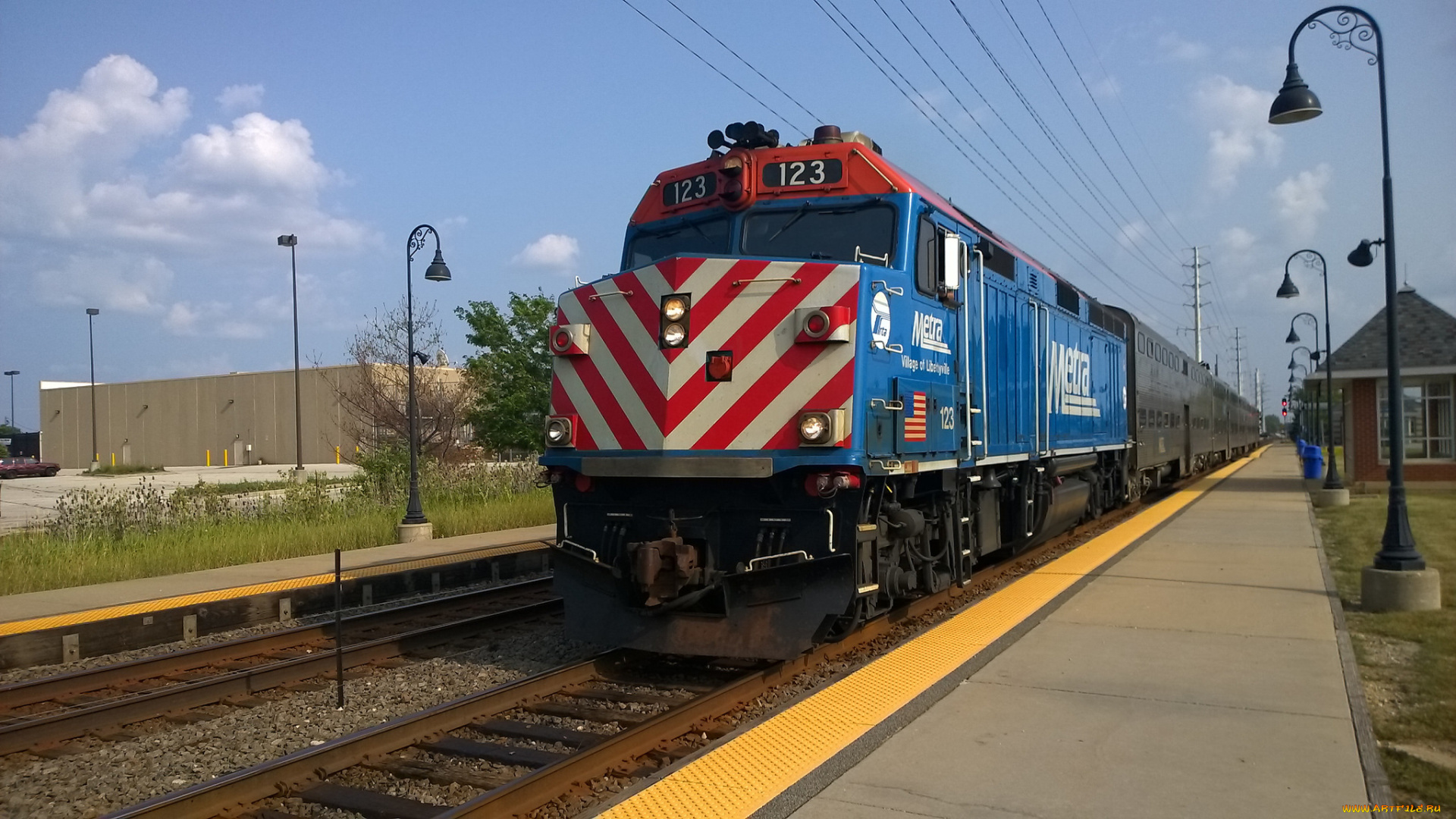 техника, поезда, железная, дорога, локомотив, состав