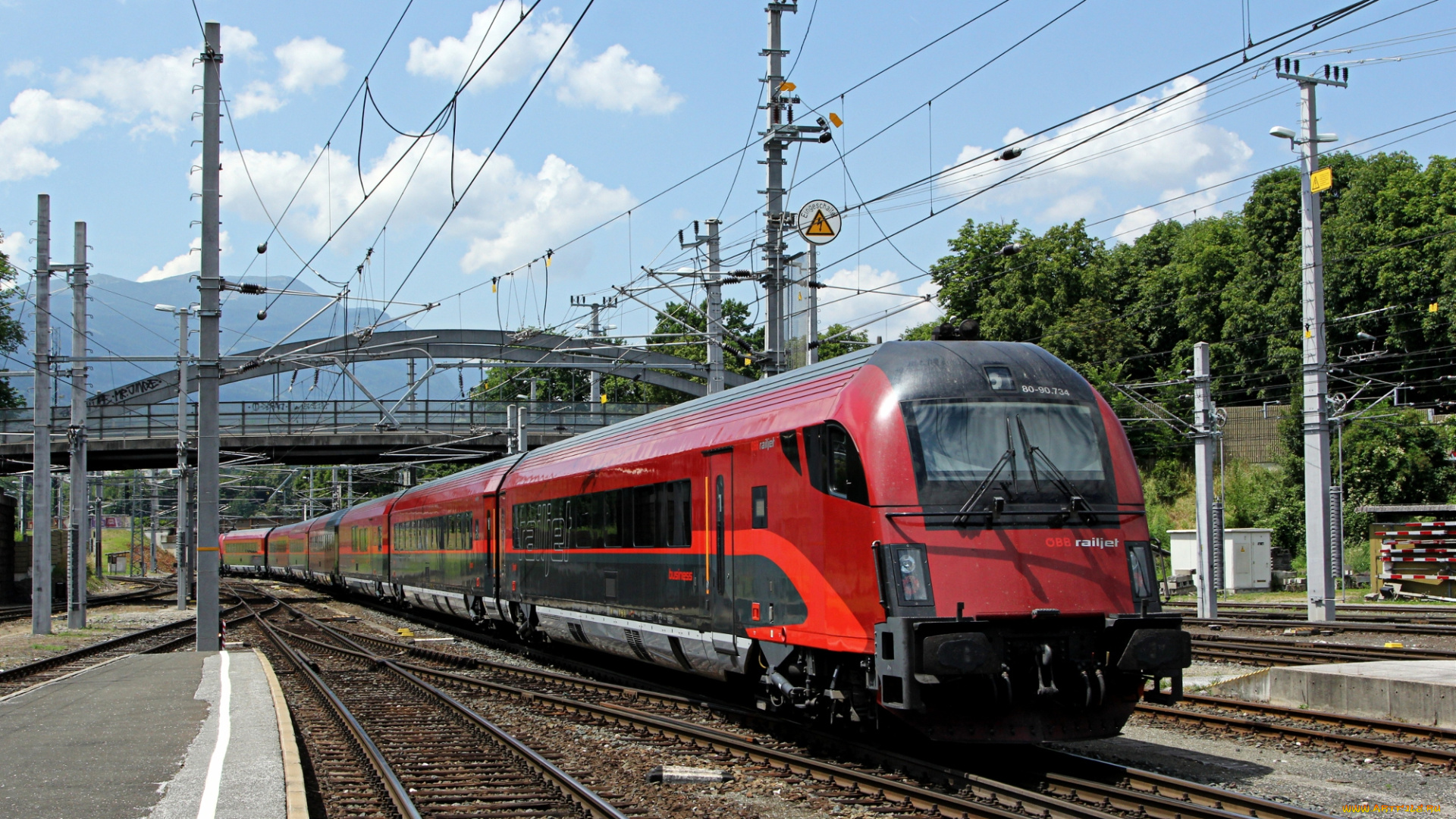 техника, поезда, железная, дорога, локомотив, состав