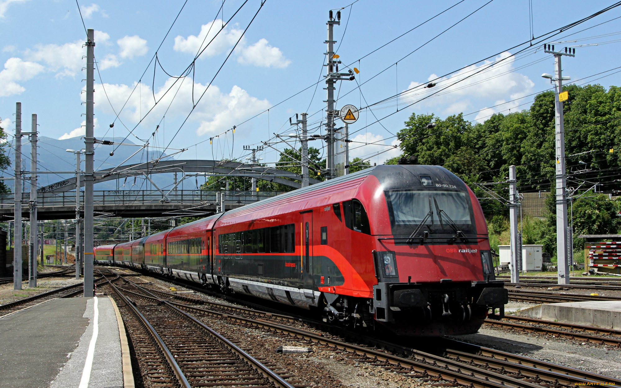 техника, поезда, железная, дорога, локомотив, состав