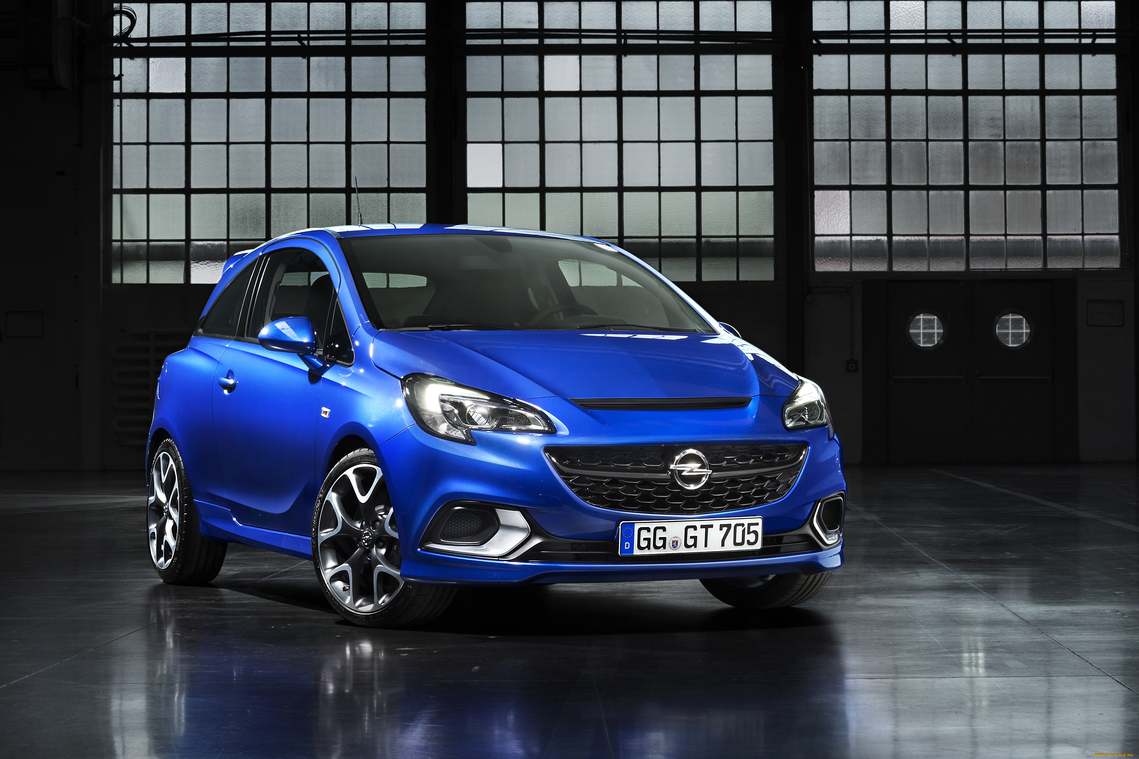 автомобили, opel, 2015г, opc, e, синий, corsa
