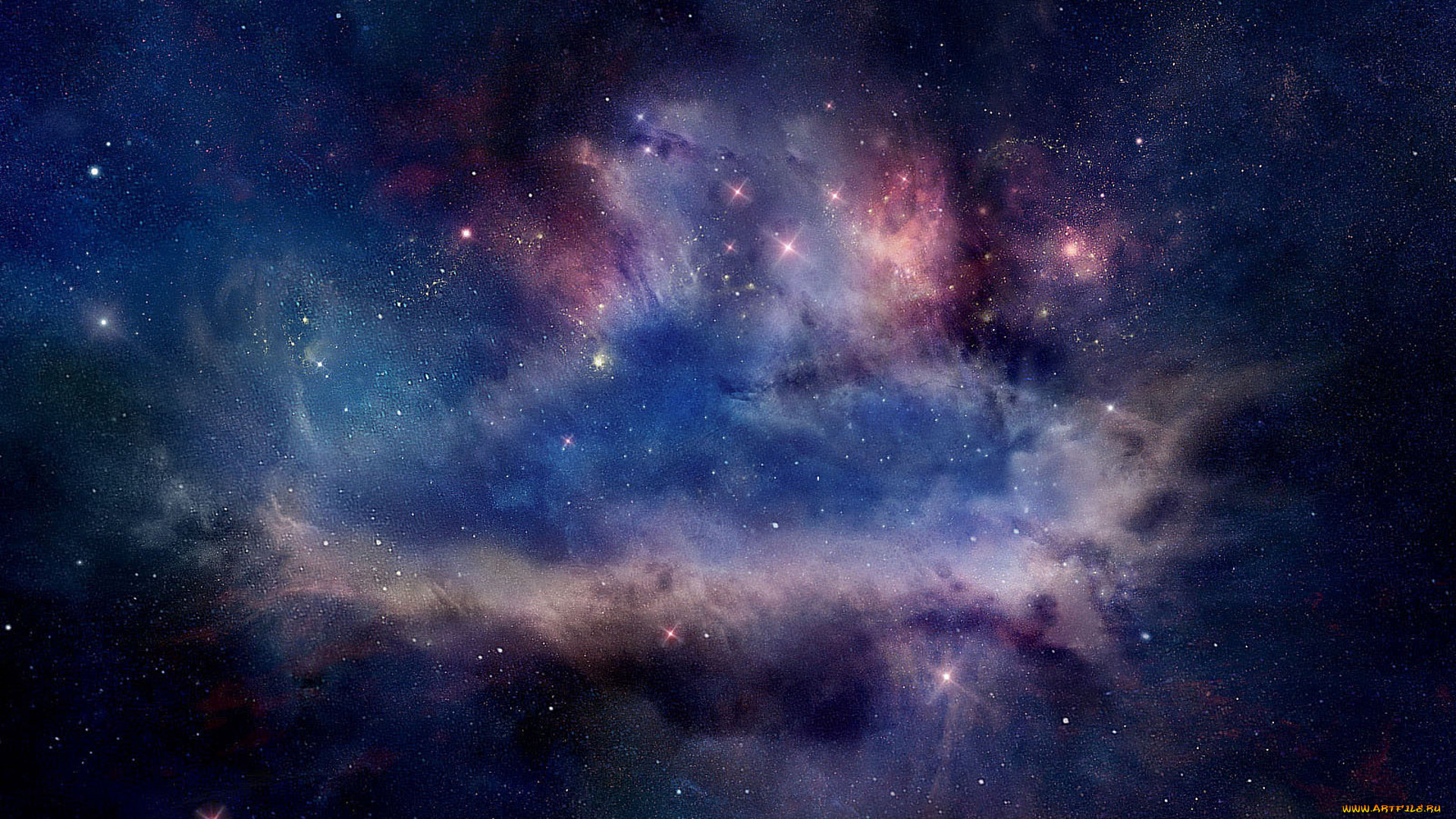космос, галактики, туманности, туманность, звезды, пространство