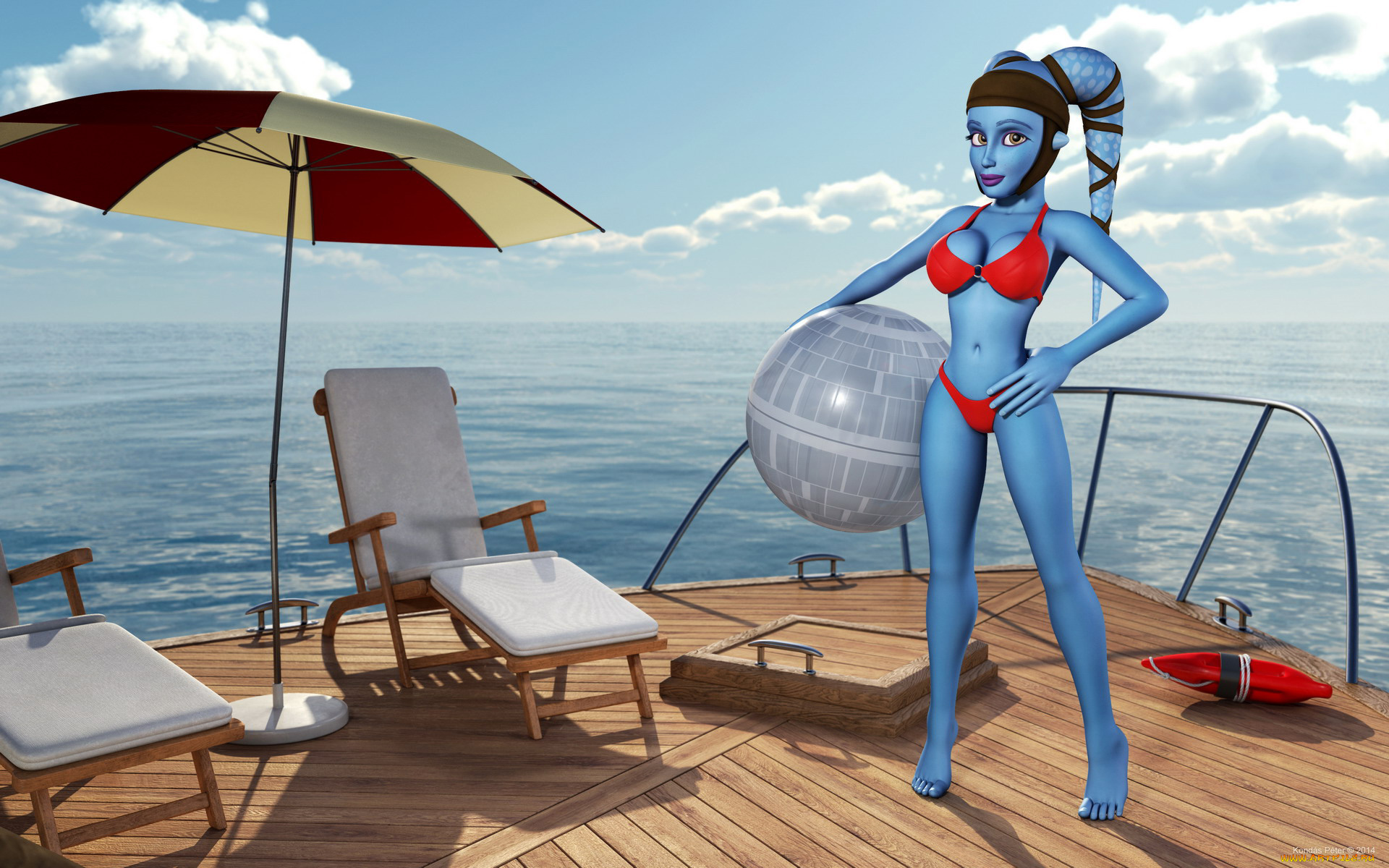 planet, 51, 3д, графика, ___, персонаж