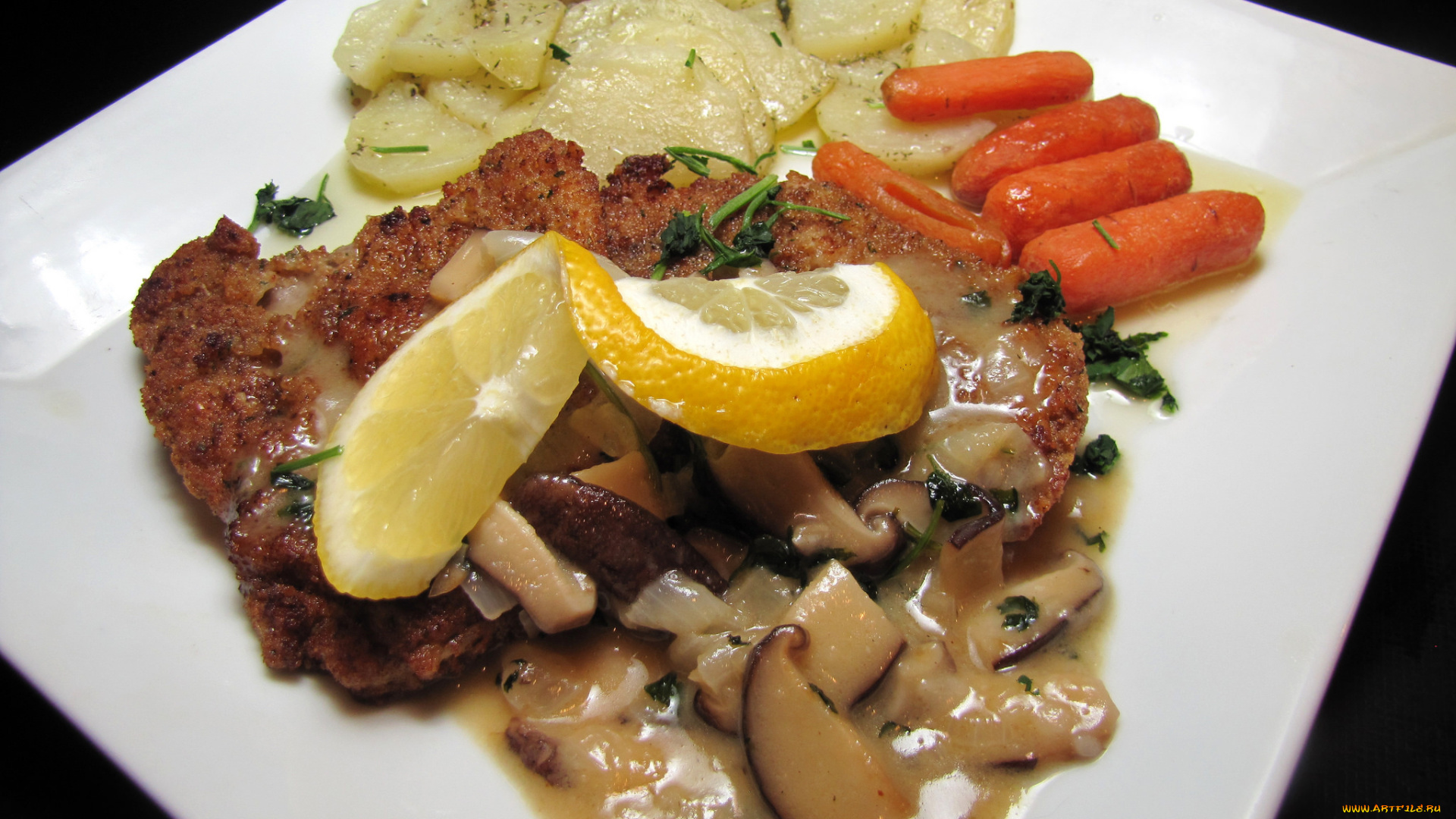 еда, мясные, блюда, ромштекс