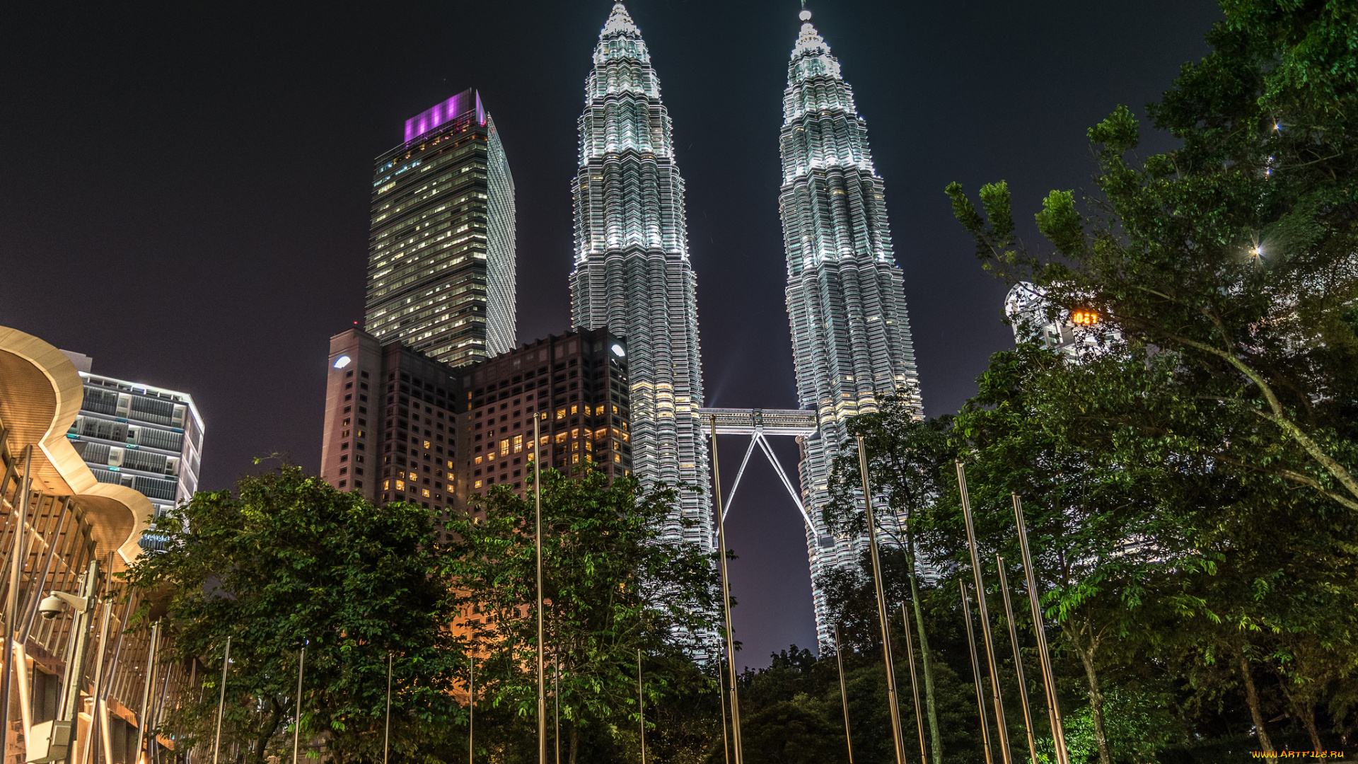 города, куала-лумпур, , малайзия, башни