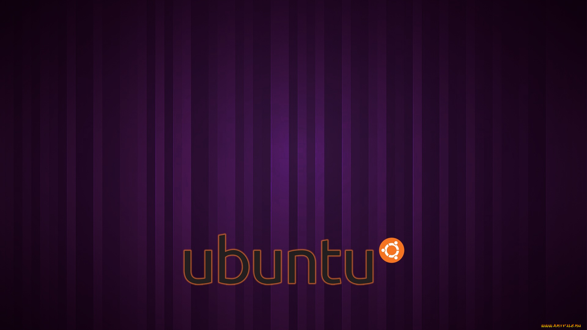 компьютеры, ubuntu, linux, фон, логотип