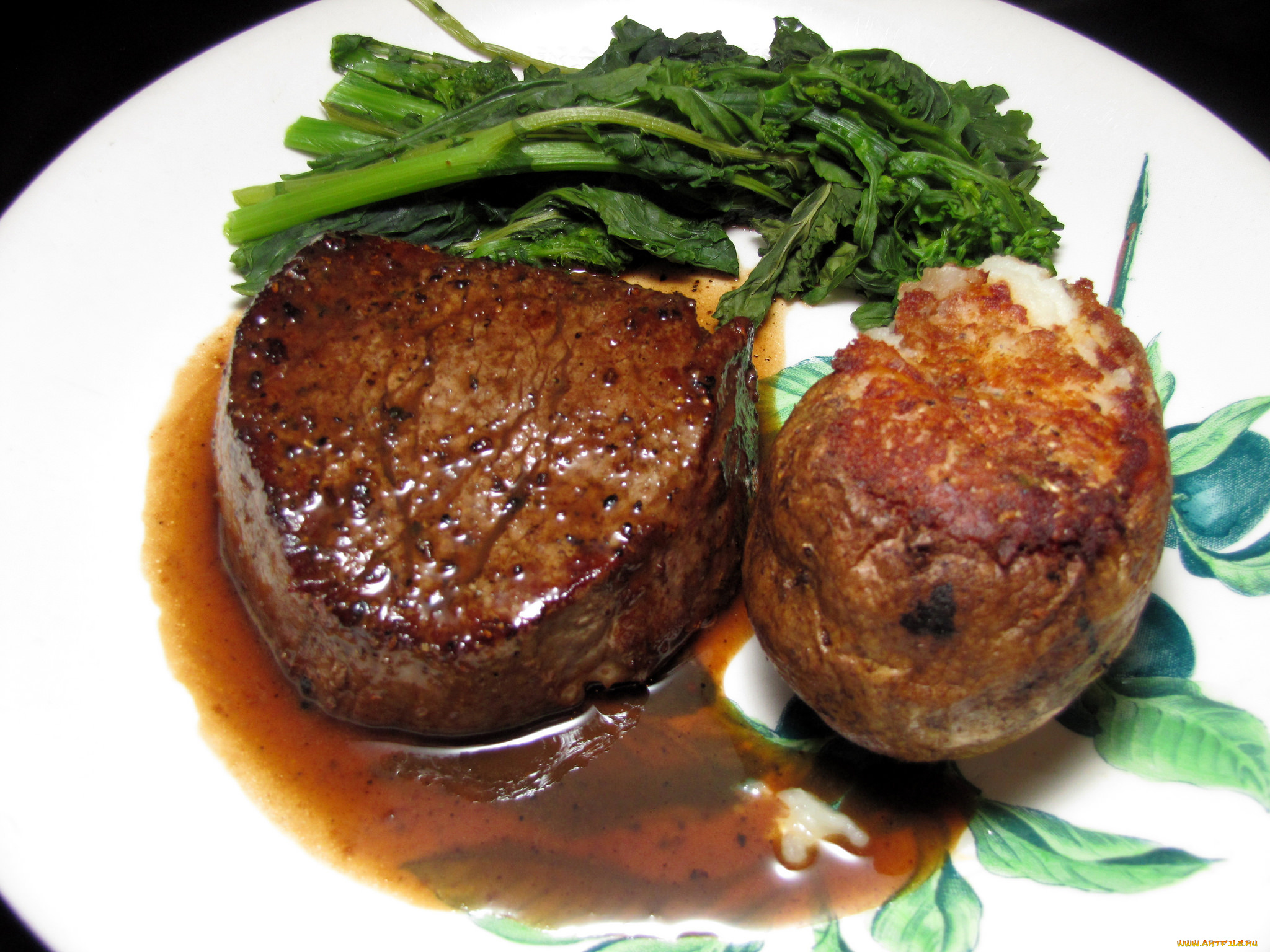 еда, мясные, блюда, бифштекс