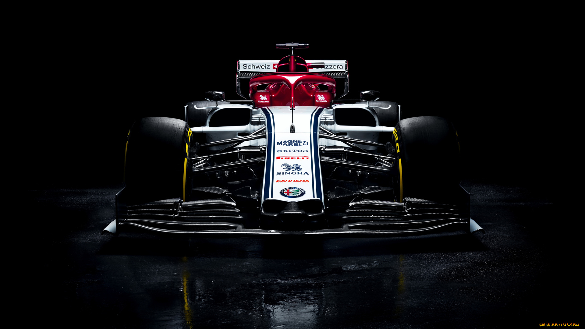 2019, alfa, romeo, c38, автомобили, formula, 1, формула, черный, фон, альфа, ромео, f1, 2019, c38, alfa, romeo