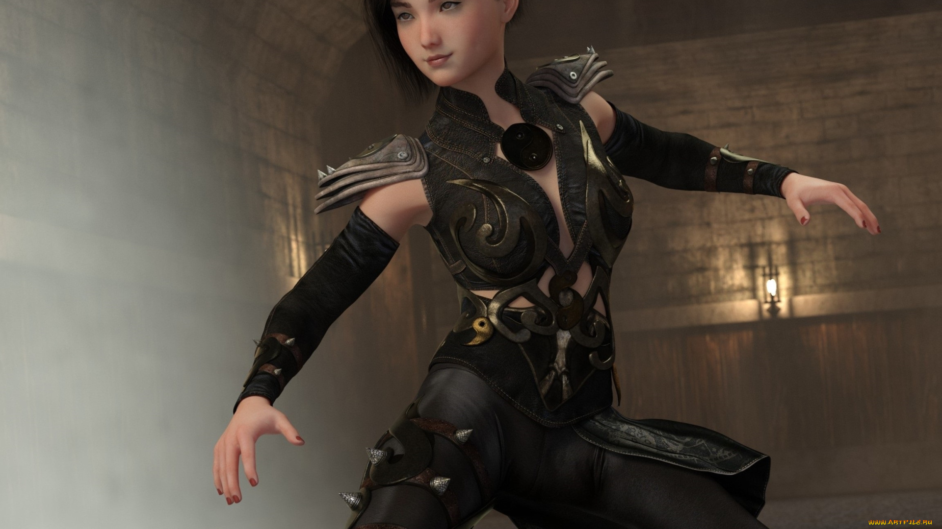 3д, графика, фантазия, , fantasy, взгляд, девушка, фон