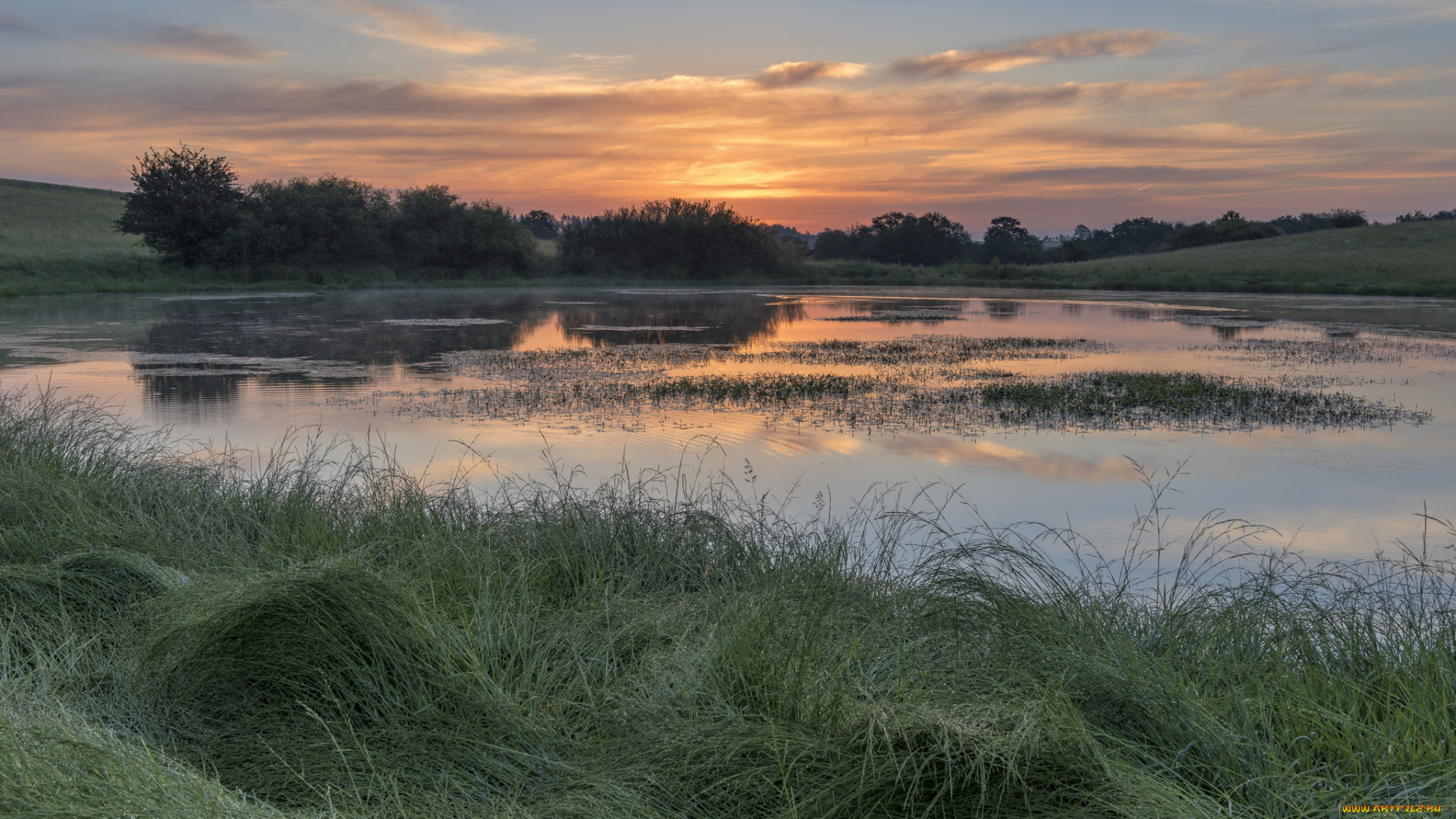 природа, восходы, закаты, простор