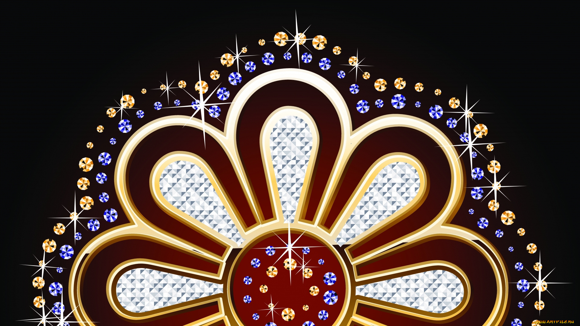 векторная, графика, другое, , other, алмазы, фон