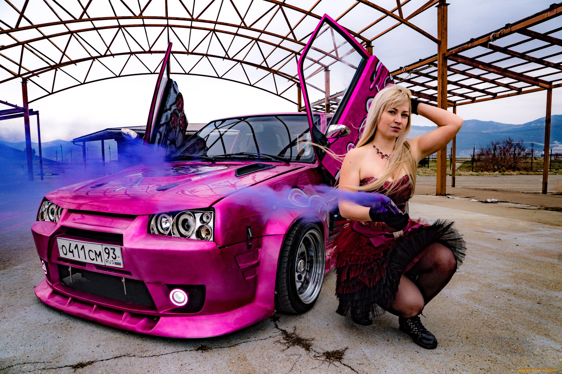 автомобили, -авто, с, девушками, девушка, авто