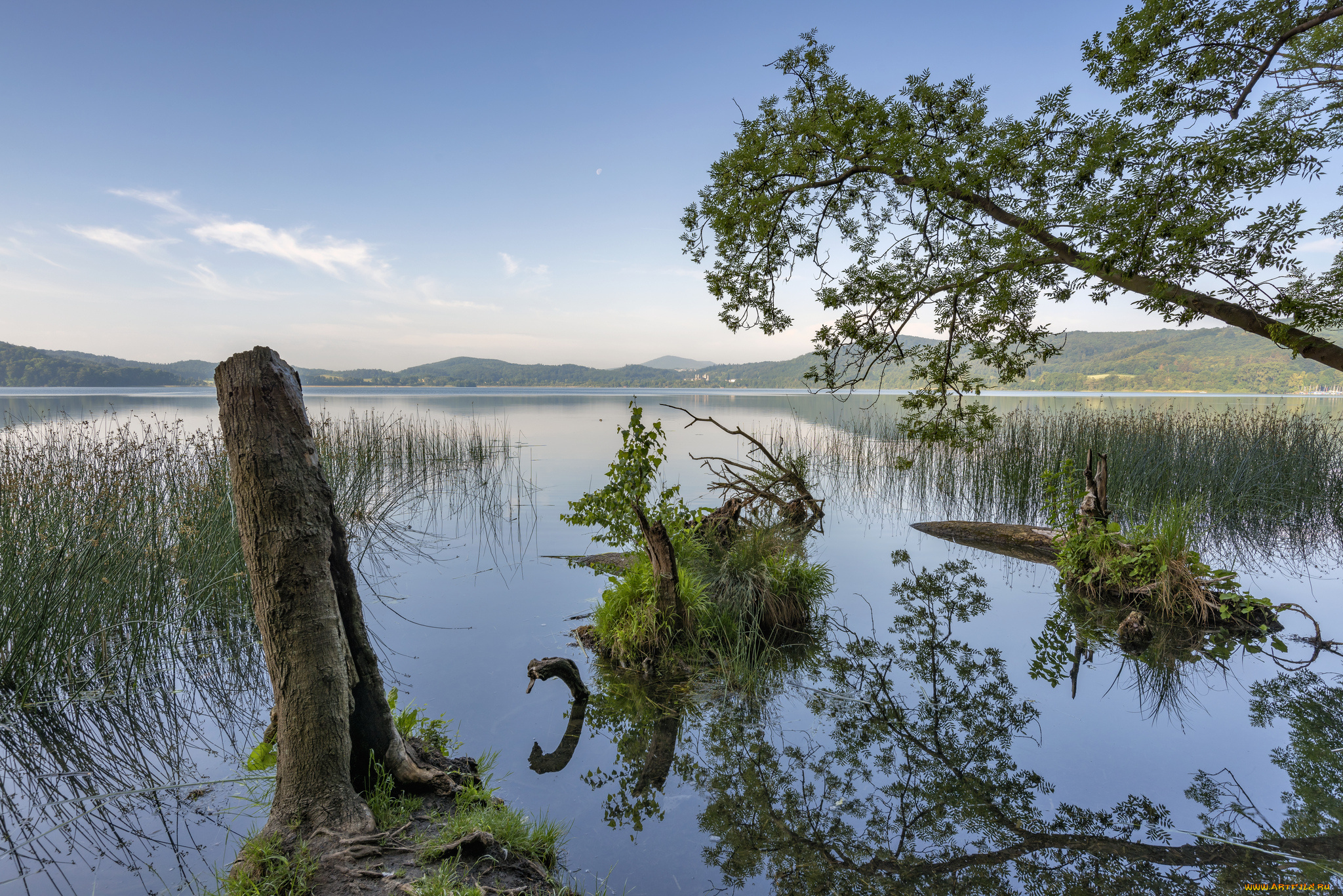 природа, реки, озера, простор