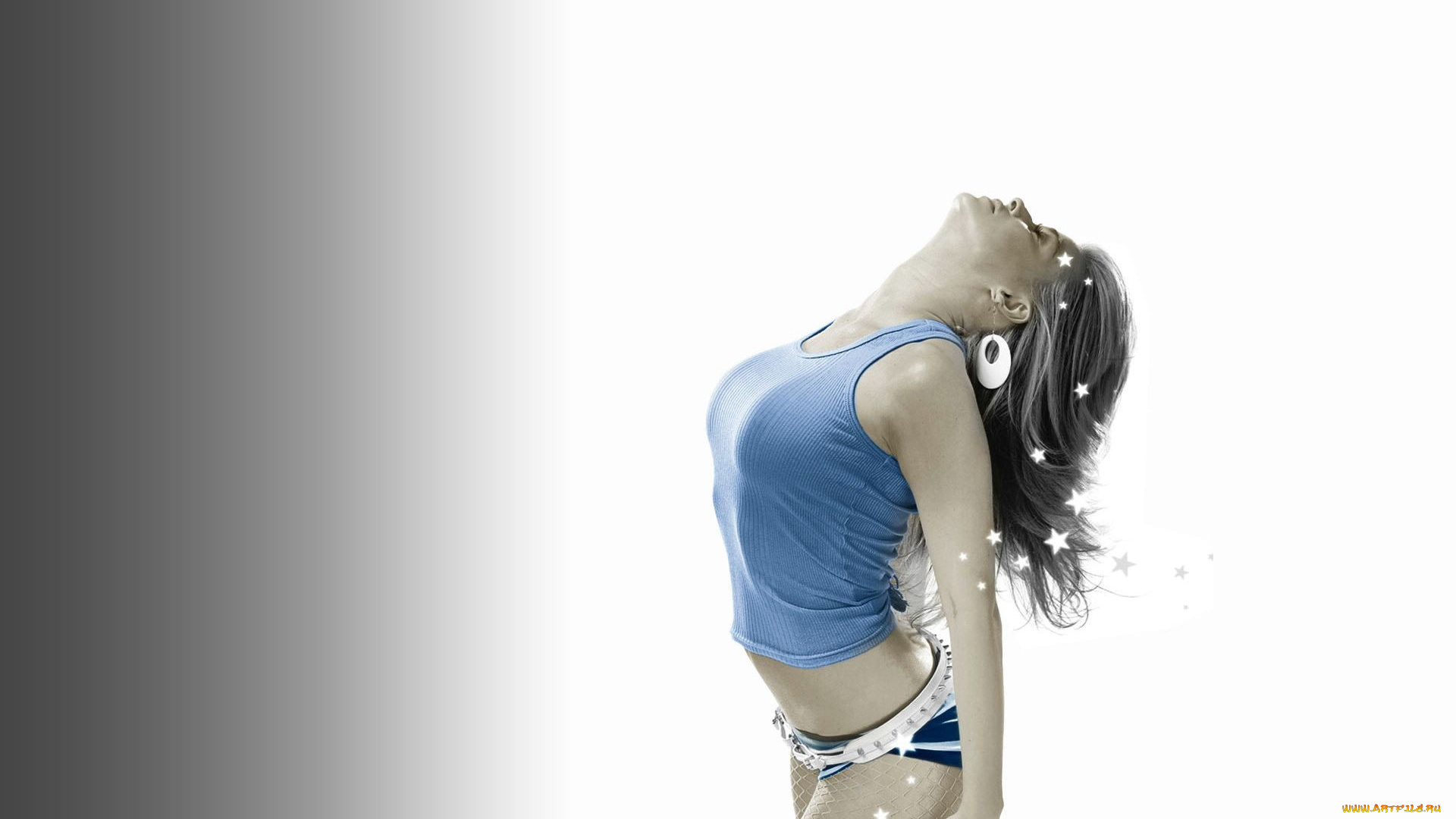 девушки, carmen, electra, майка, шорты, пояс, звезды