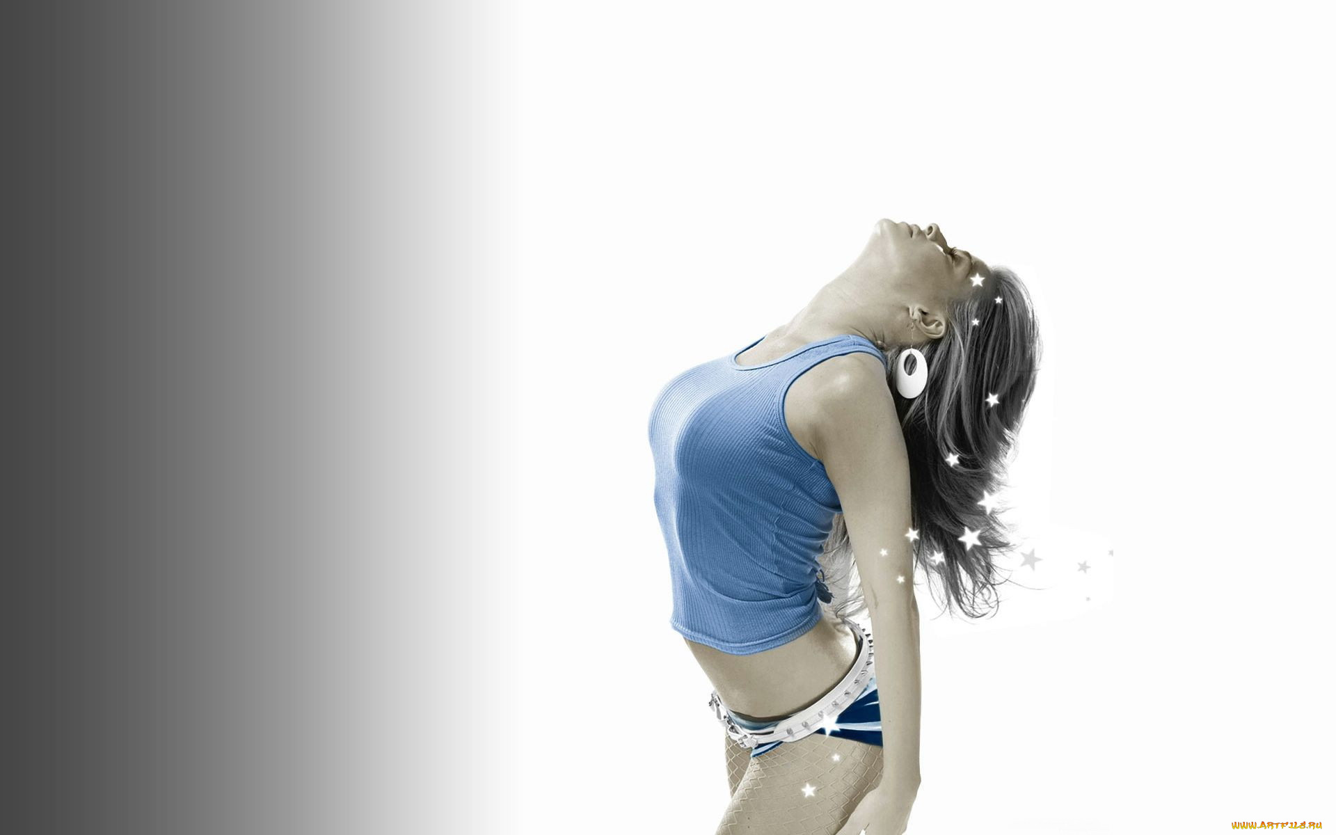 девушки, carmen, electra, майка, шорты, пояс, звезды