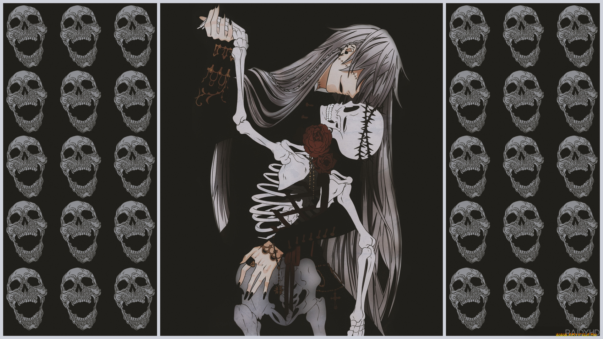 аниме, kuroshitsuji, темный, дворецкий