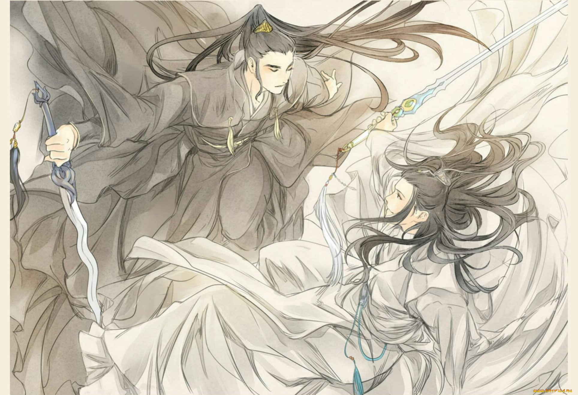 аниме, mo, dao, zu, shi, the, untamed, неукротимый, повелитель, чэньцин, мосян, тунсю, mo, dao, zu, shi, магистр, дьявольского, культа