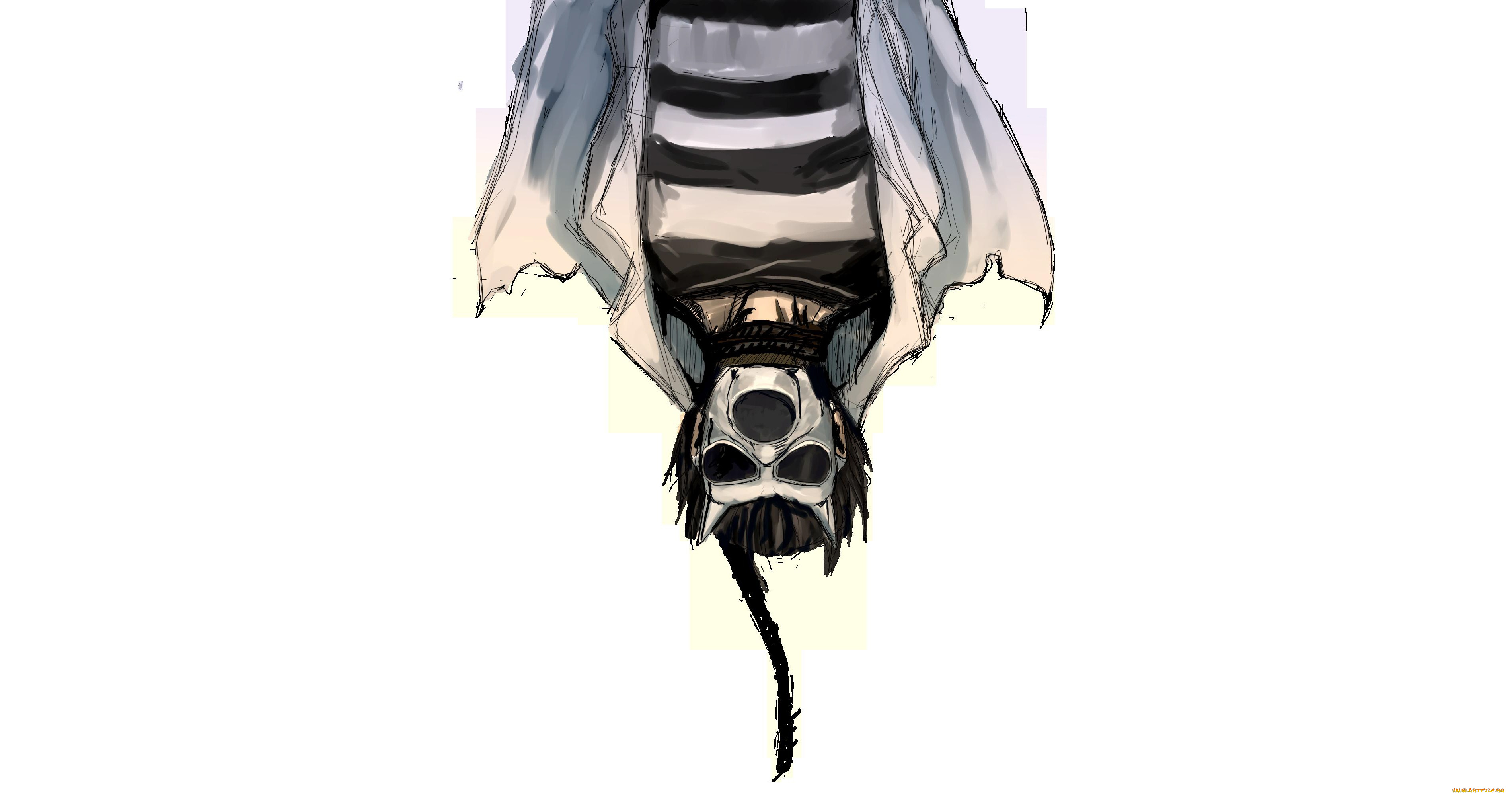 аниме, durarara, противогаз