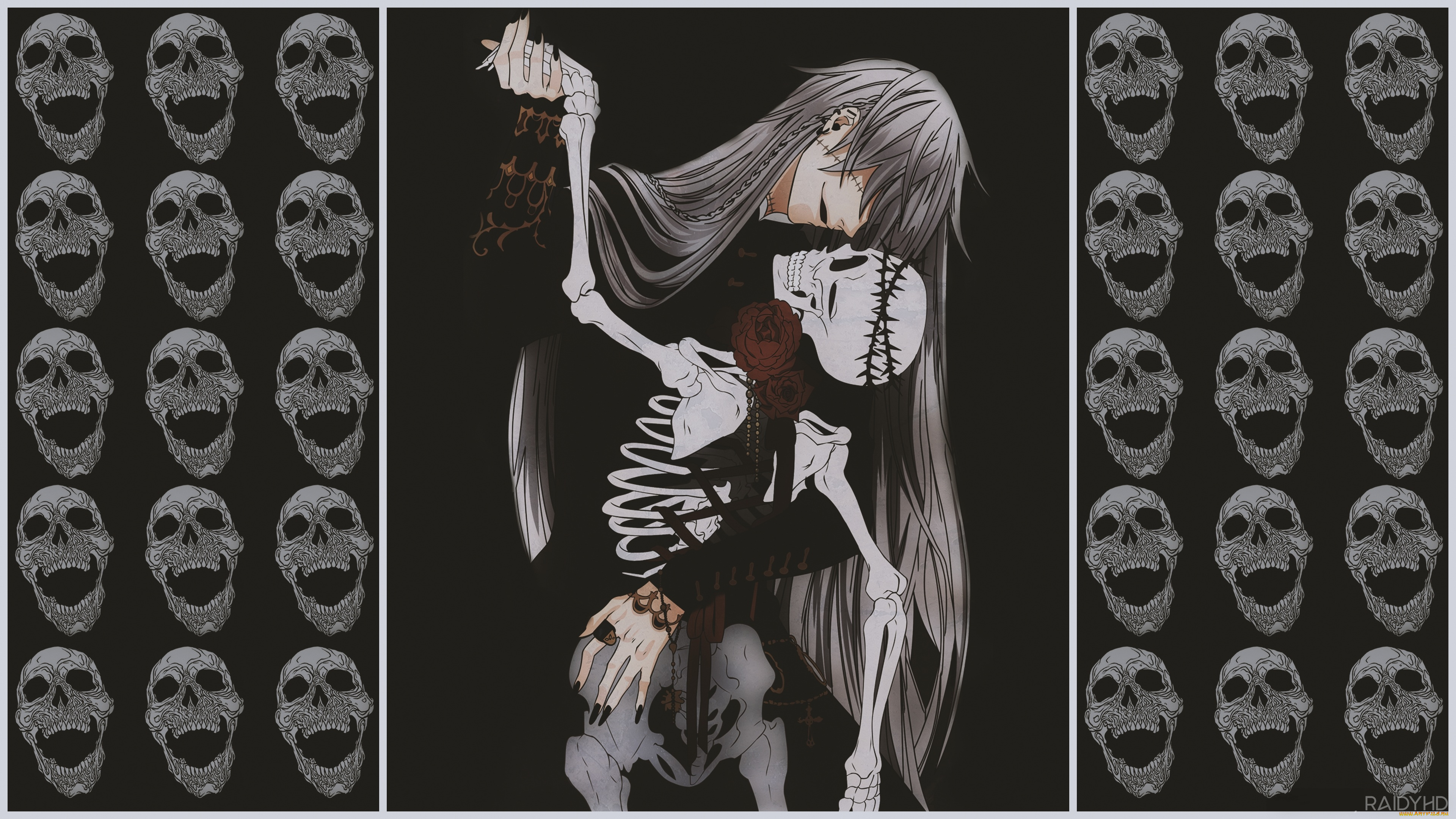 аниме, kuroshitsuji, темный, дворецкий