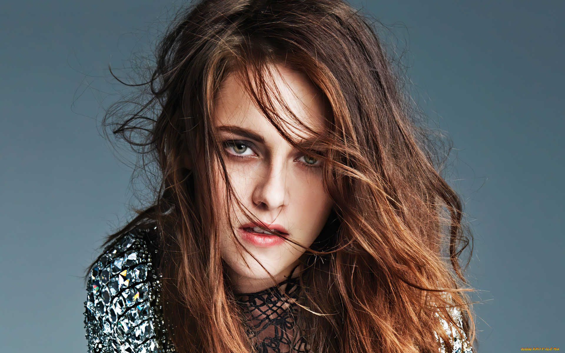 девушки, kristen, stewart, шатенка, лицо