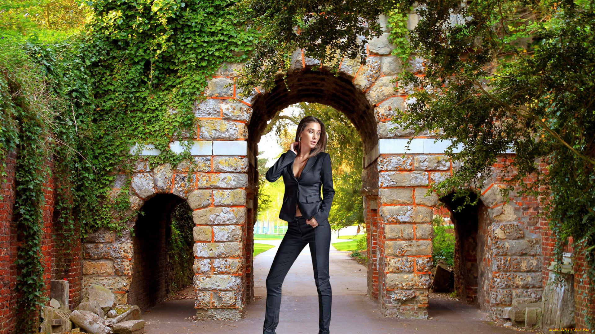 девушки, кристина, щербинина, , liya, silver, арка, костюм, шпильки, декольте