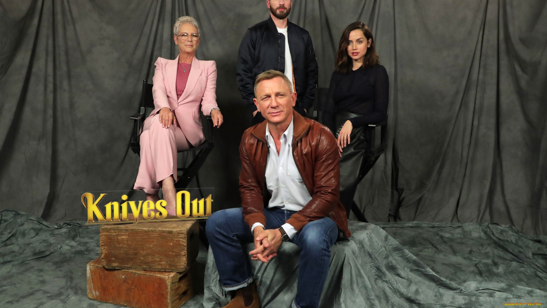 разное, знаменитости, актер, актриса, лос, анджелес, премьера, достать, ножи, детектив, комедия, драма, криминал, крис, эванс, дэниэл, крэйг, ана, де, армас, джейми, ли, кертис