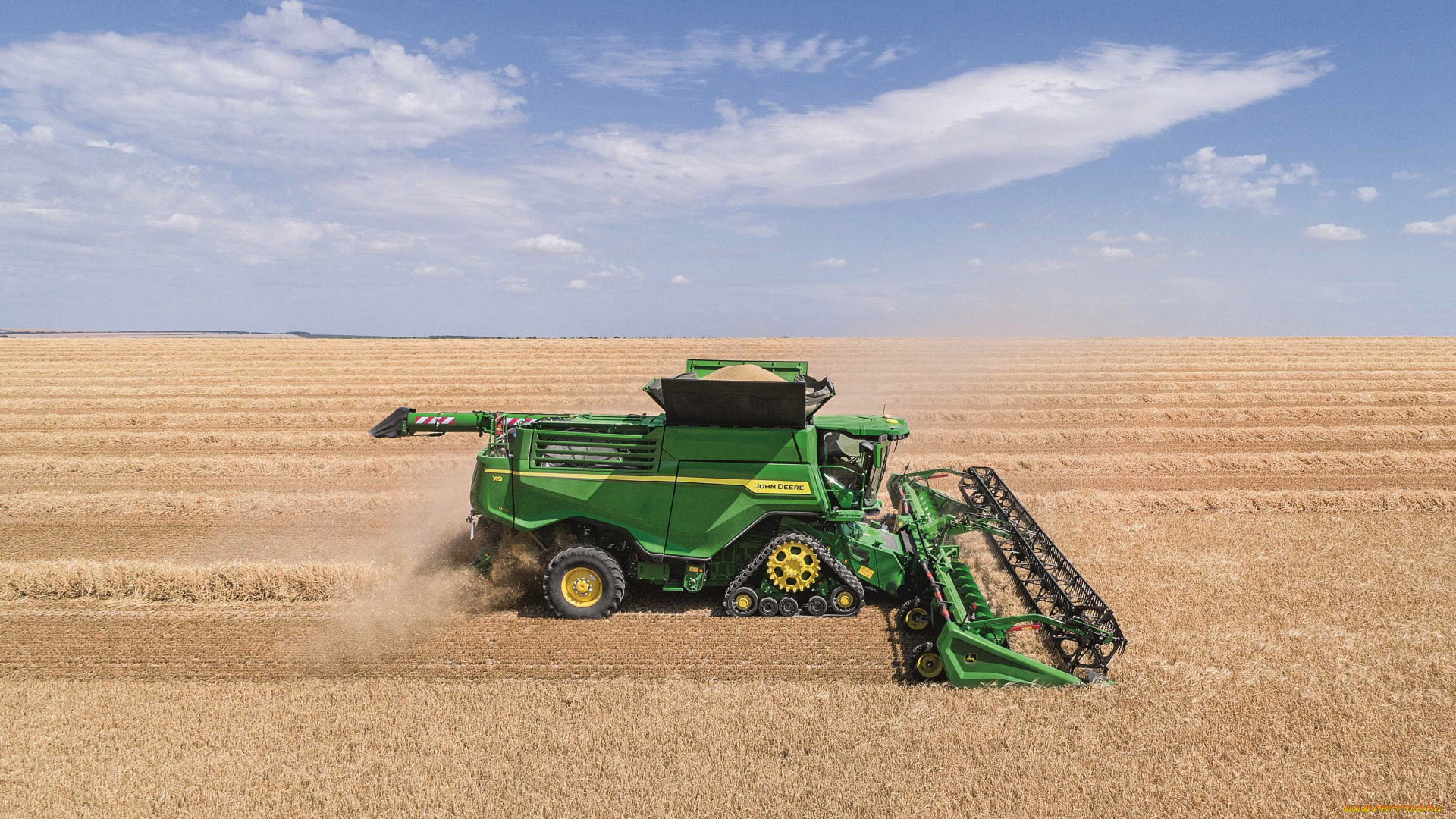 техника, комбайны, johndeere
