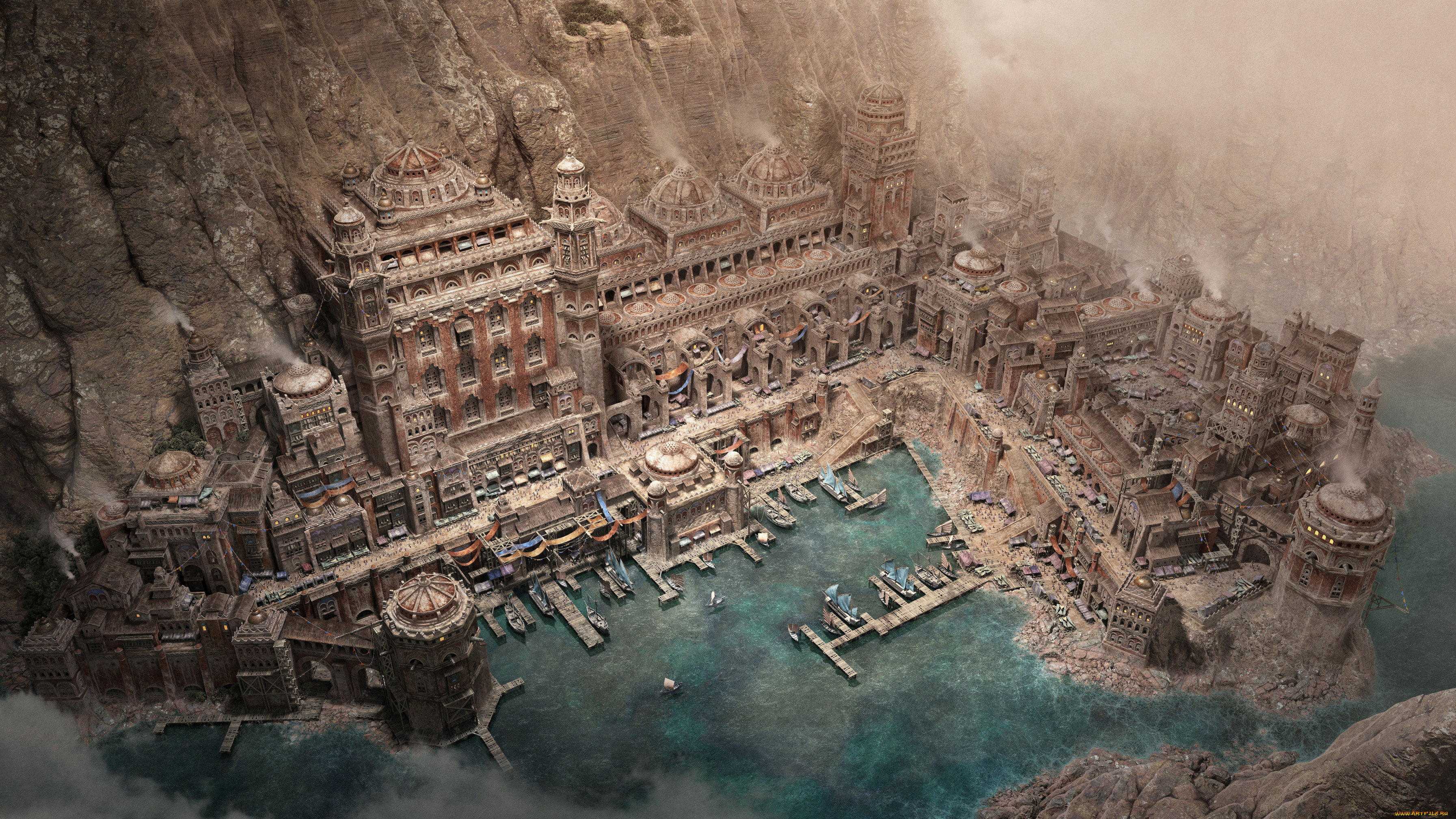фэнтези, иные, миры, , иные, времена, город, порт