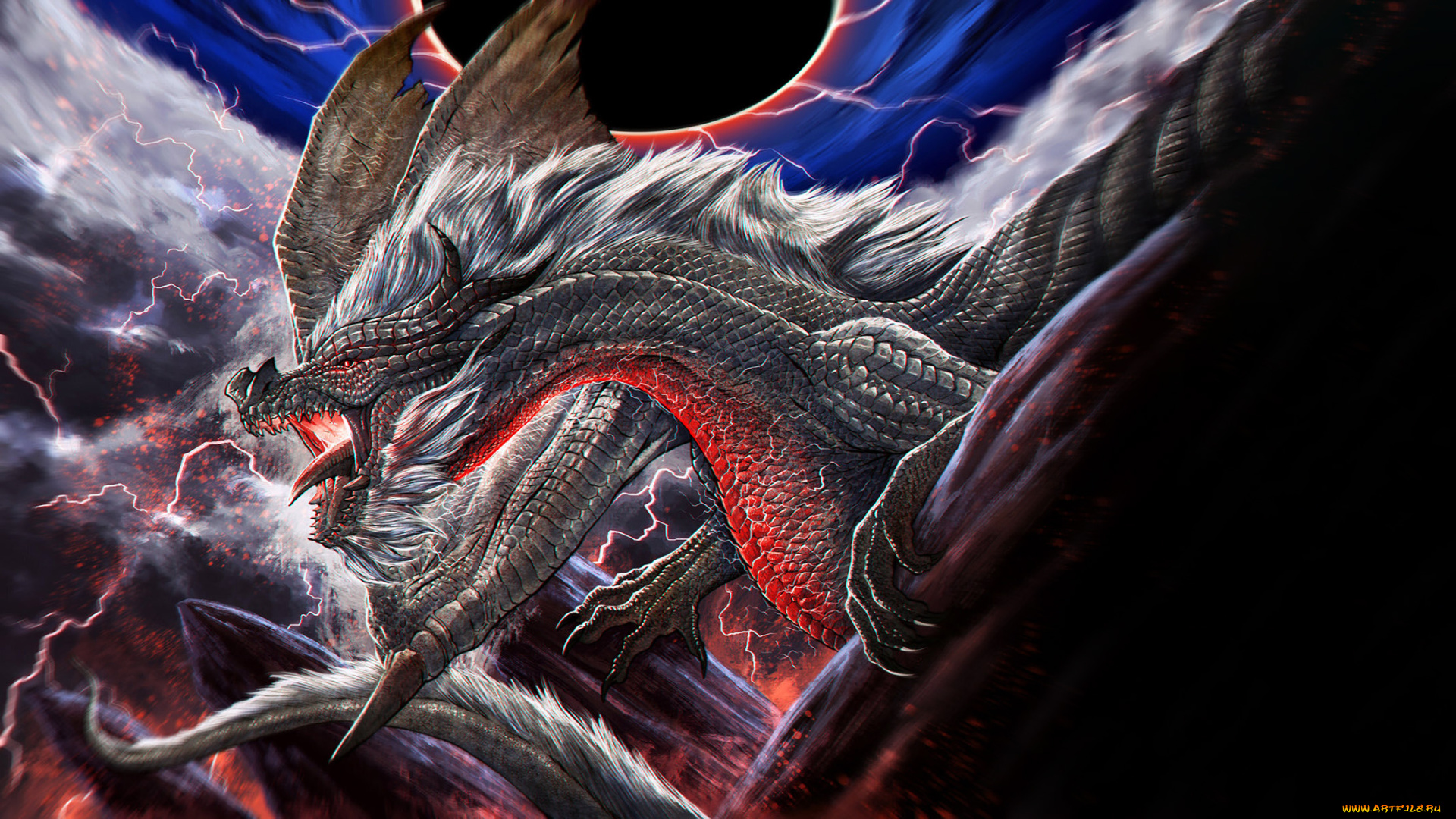 фэнтези, драконы, дракон