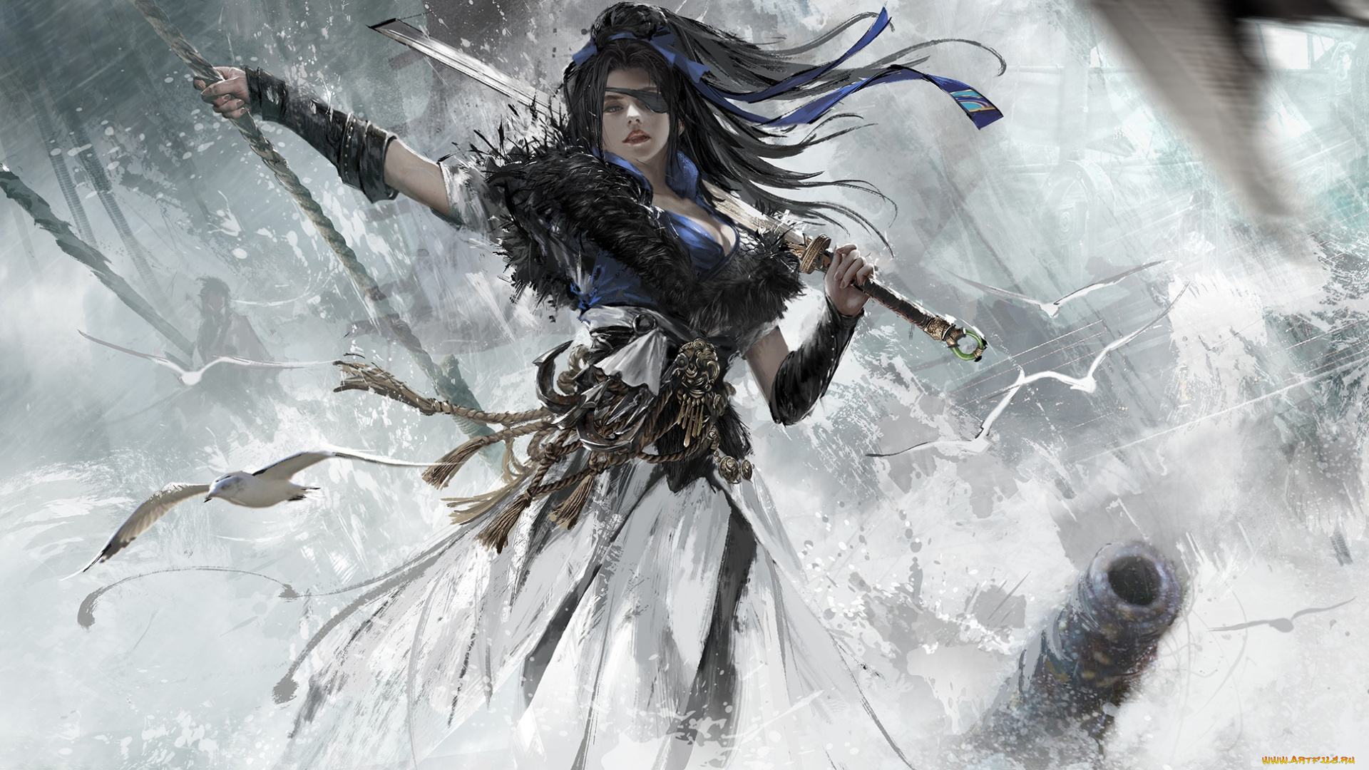 видео, игры, naraka, bladepoint, naraka, bladepoint, valda, cui