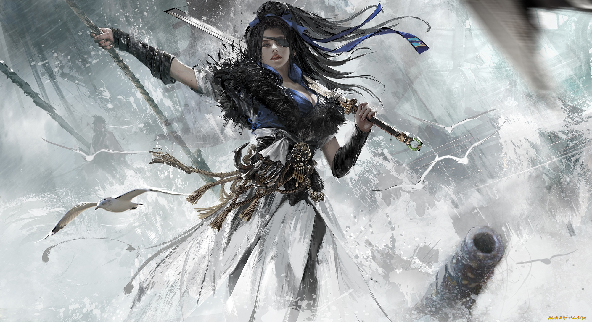 видео, игры, naraka, bladepoint, naraka, bladepoint, valda, cui