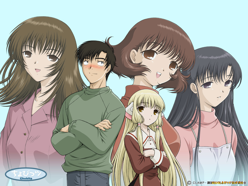 аниме, chobits