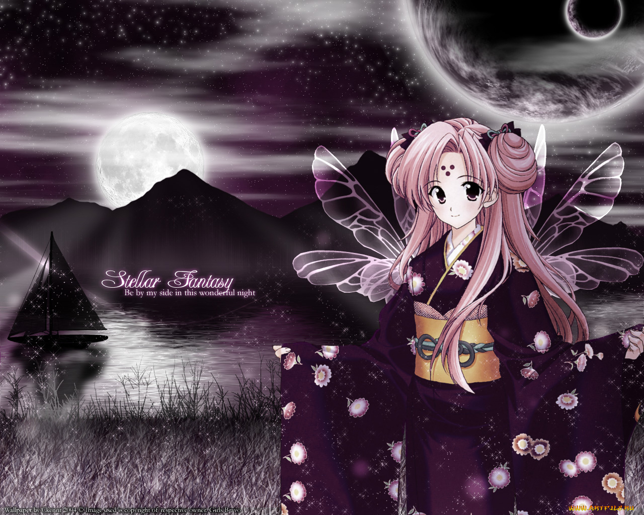 аниме, girls, bravo