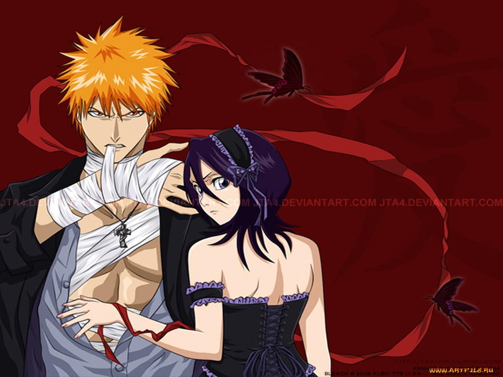 аниме, bleach