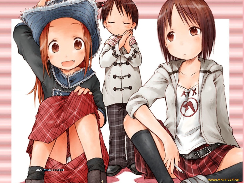 аниме, ichigo, mashimaro